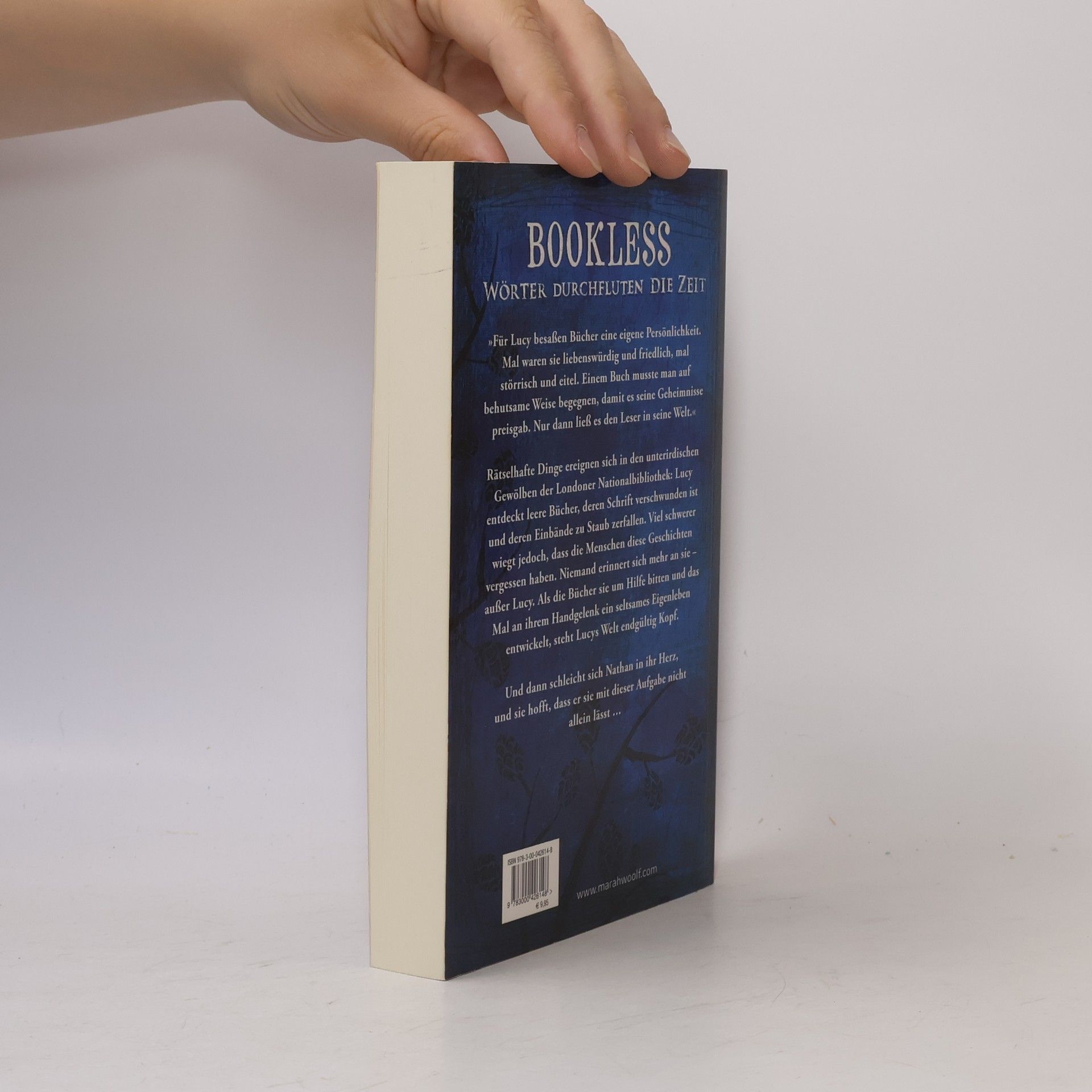 Marah Woolf BookLess - Wörter durchfluten die Zeit