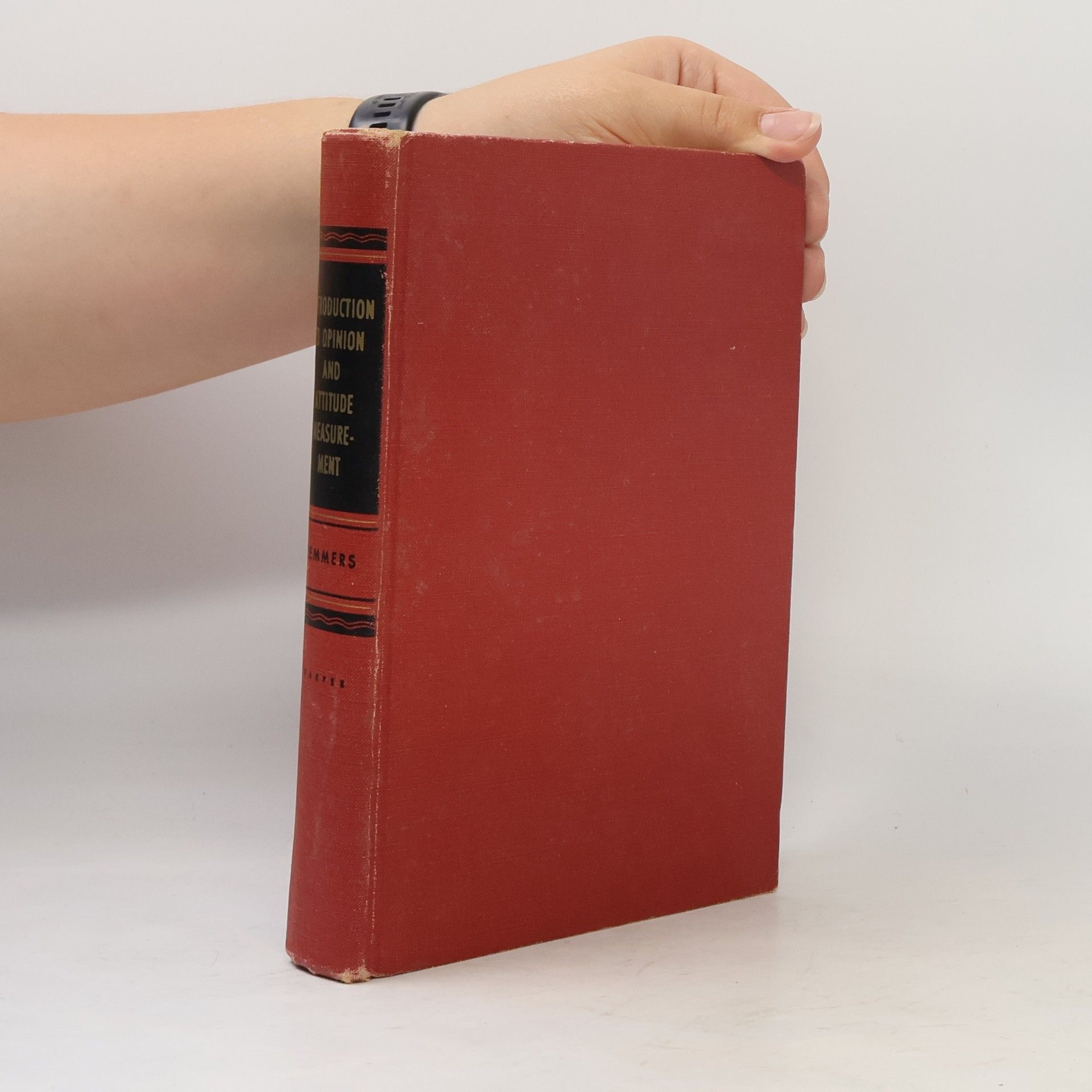 Hermann Henry Remmers Introduction to Opinion and Attitude Measurement