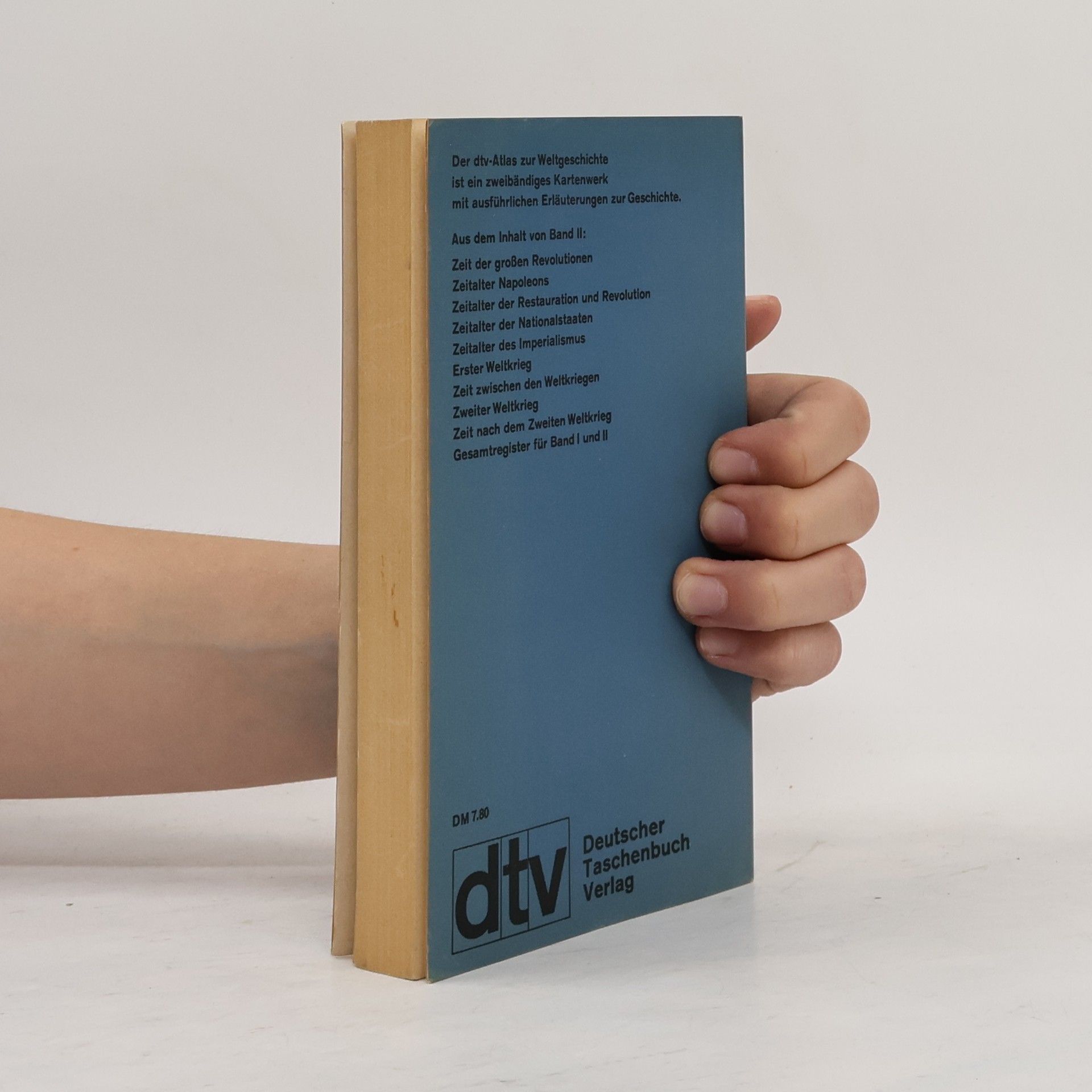 Hermann Kinder Dtv-Atlas zur Weltgeschichte. Band 2