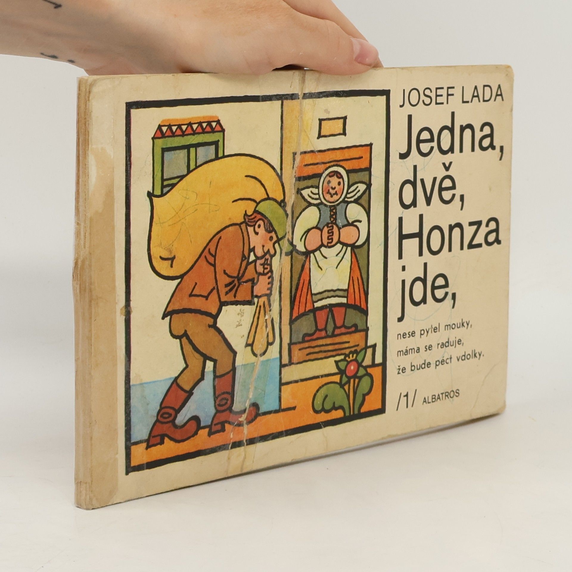 Josef Lada Jedna, dvě, Honza jde