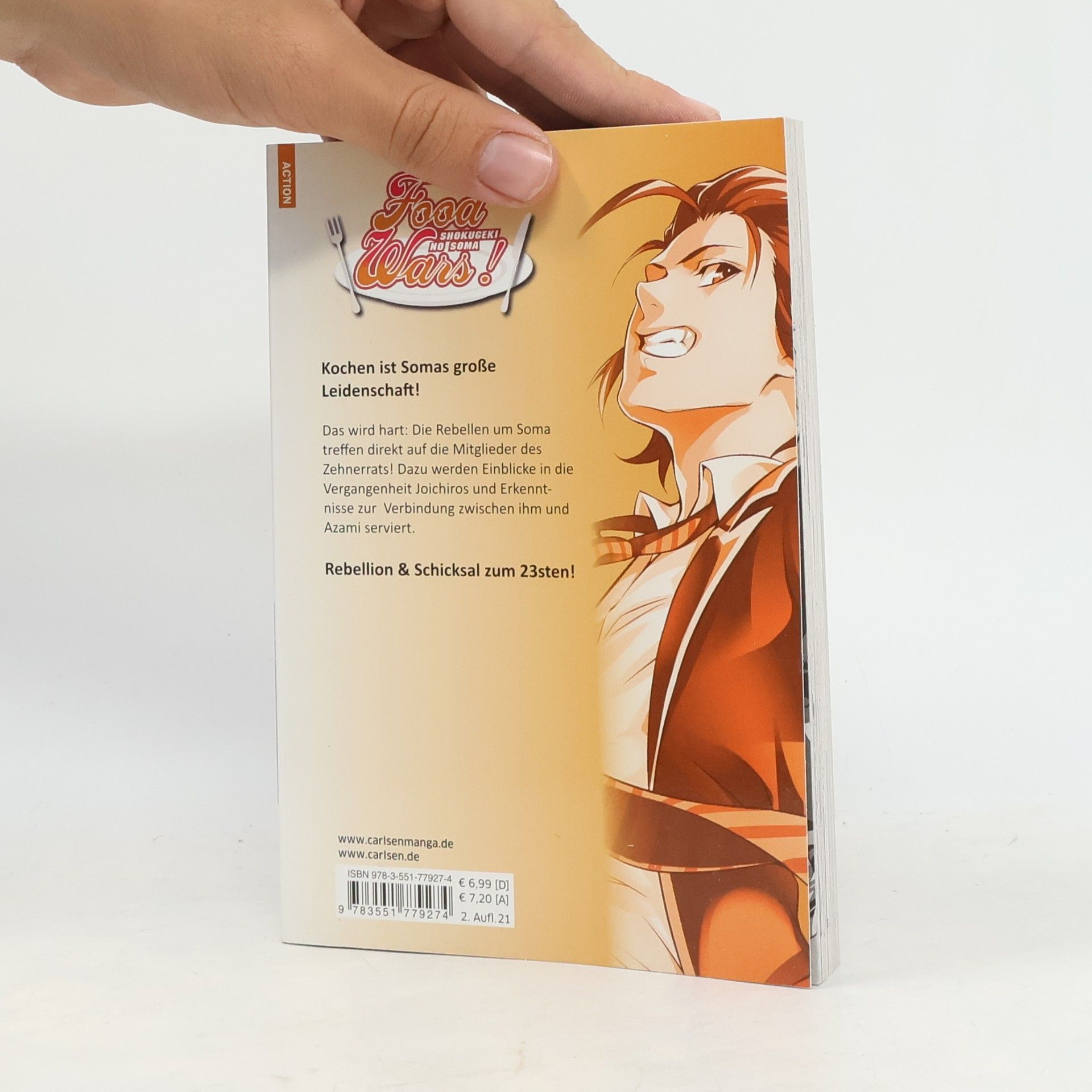 Yuto Tsukuda Food Wars - Shokugeki No Soma 23. Heiße Koch-Action im Internat – Mit Rezepten zum Nachkochen