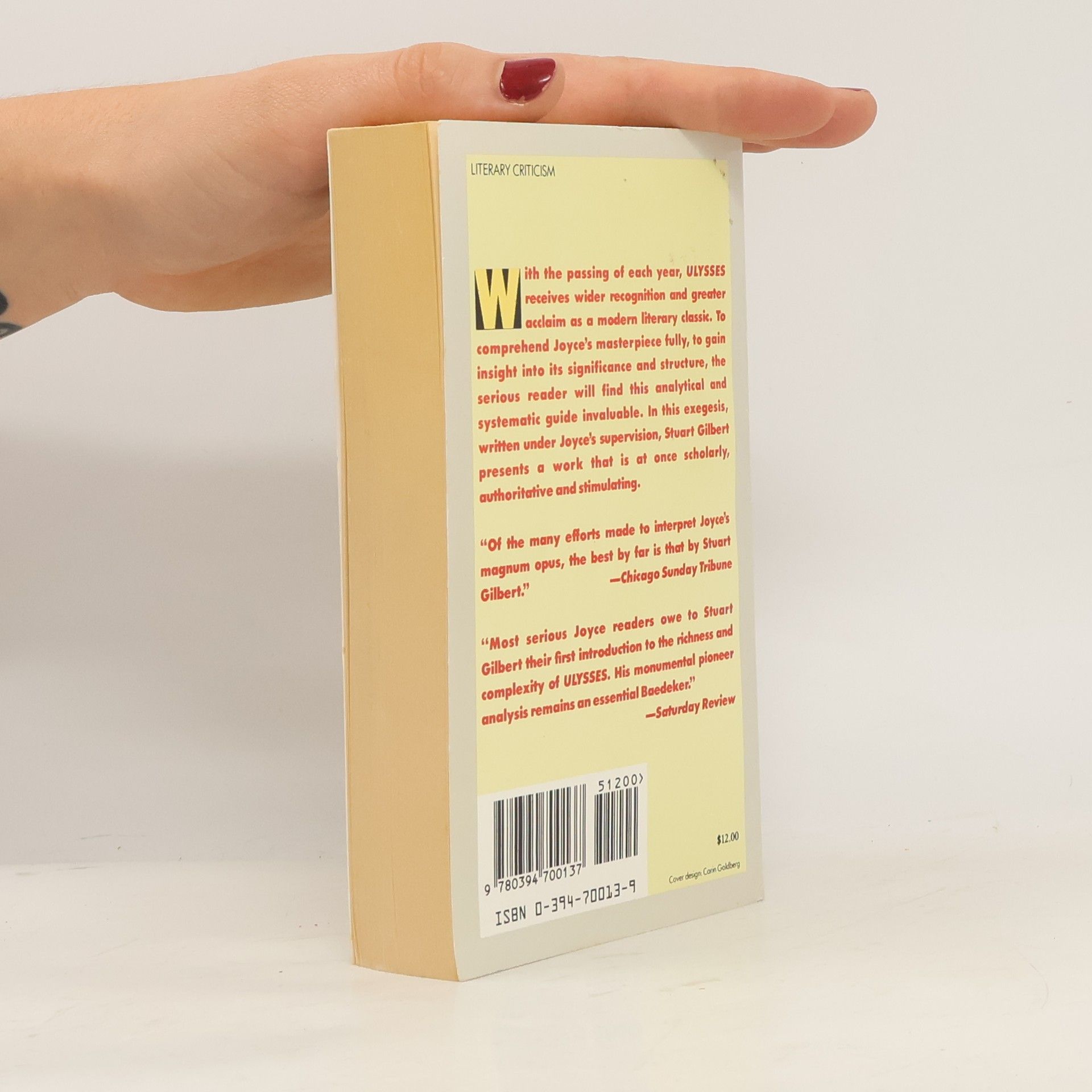 Stuart Gilbert James Joyce's Ulysses