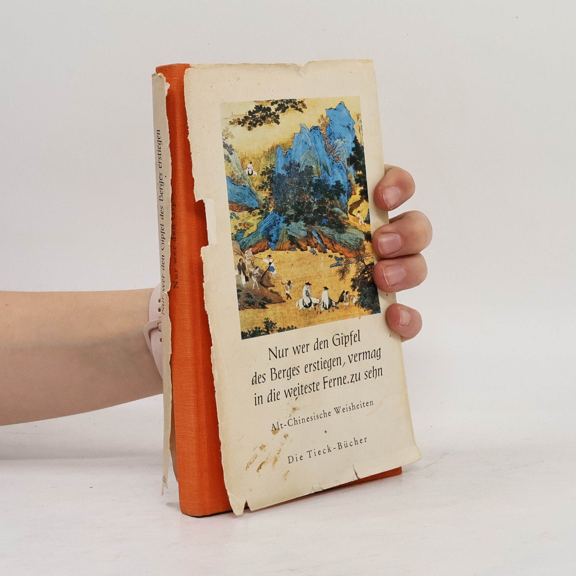 Heinrich Tieck Nur wer den Gipfel des Berges erstiegen, vermag in die Ferne zu sehn
