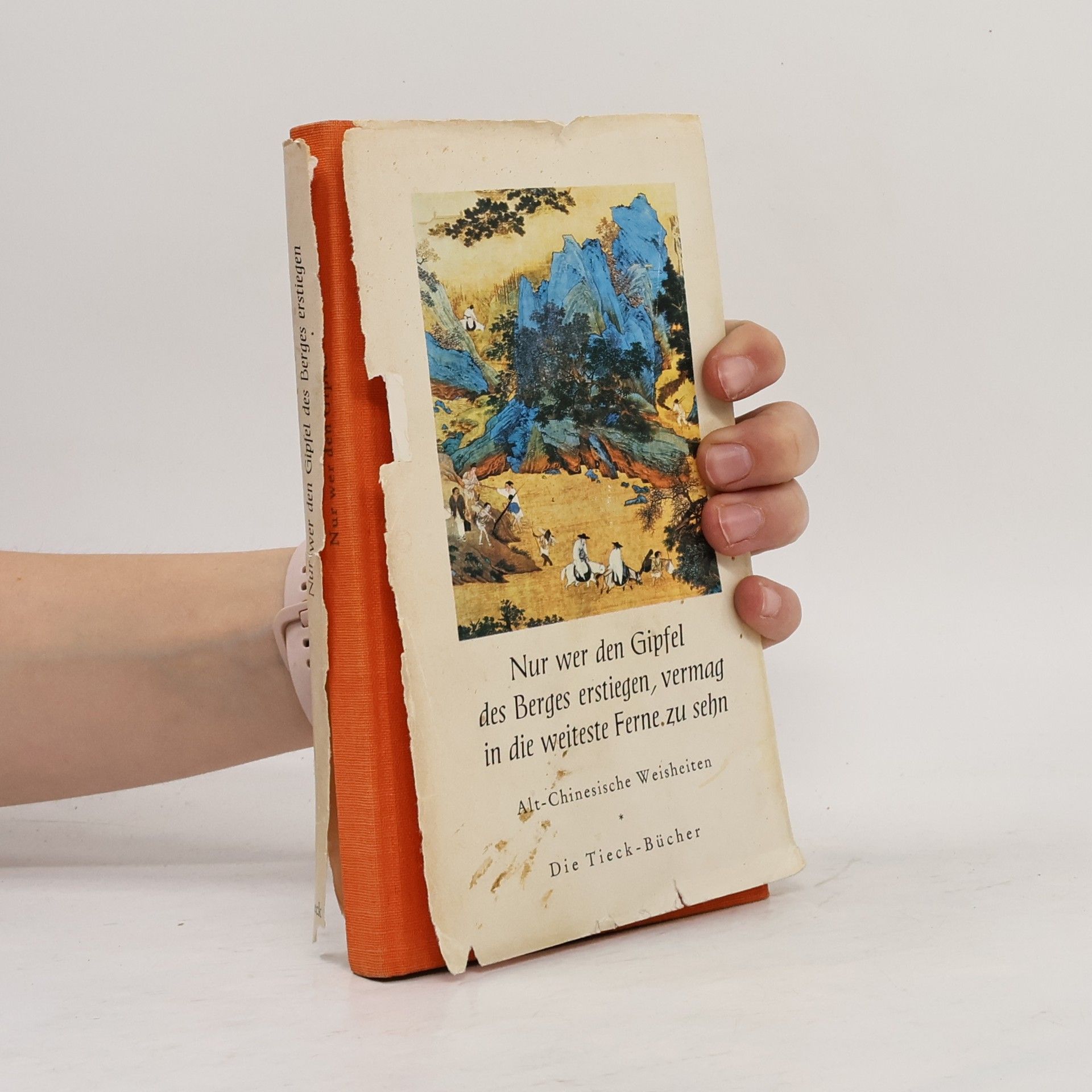 Heinrich Tieck Nur wer den Gipfel des Berges erstiegen, vermag in die Ferne zu sehn
