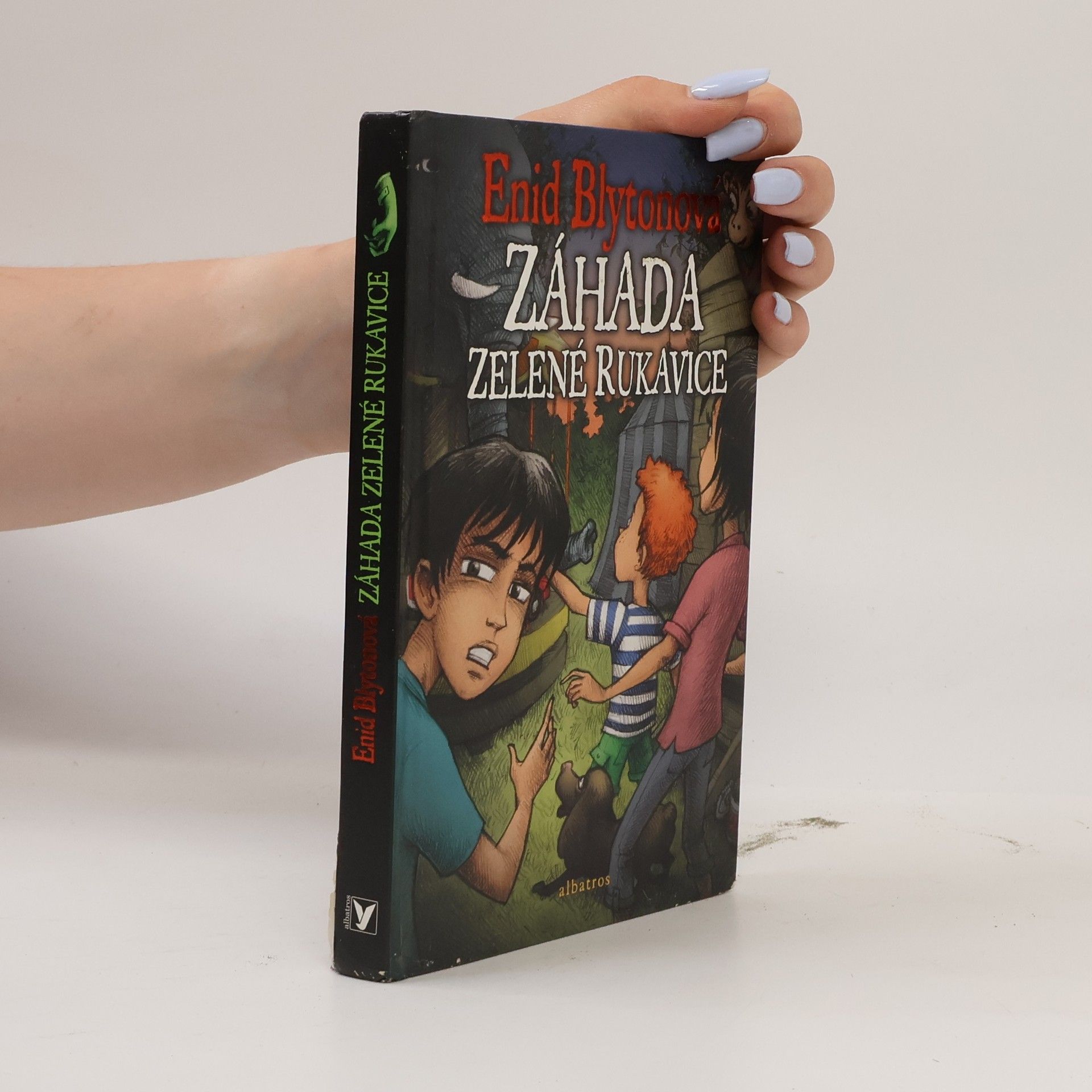 Enid Blyton Záhada zelené rukavice