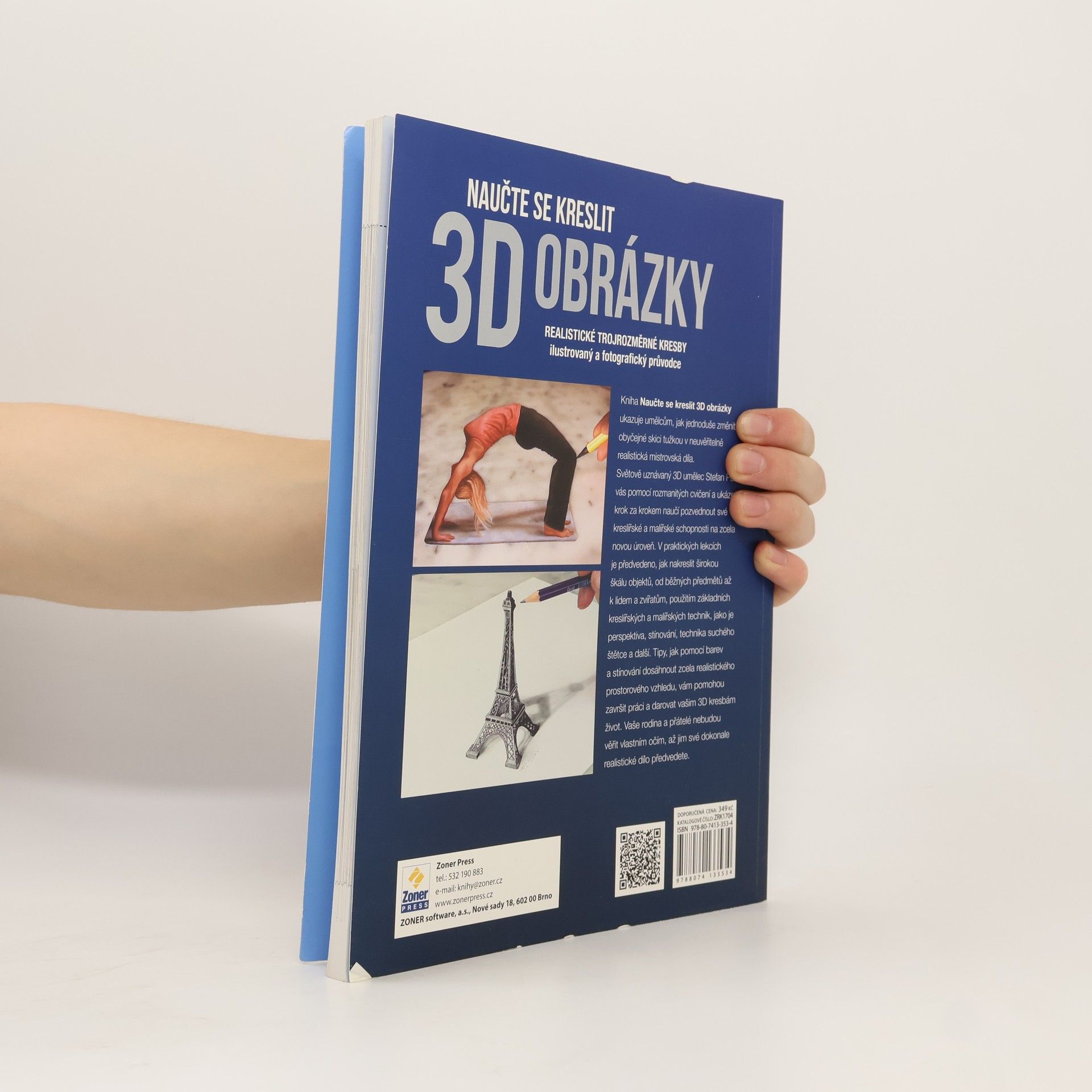 Stefan Pabst Naučte se kreslit 3D obrázky: Realistické trojrozměrné kresby: Ilustrovaný a fotografický průvodce