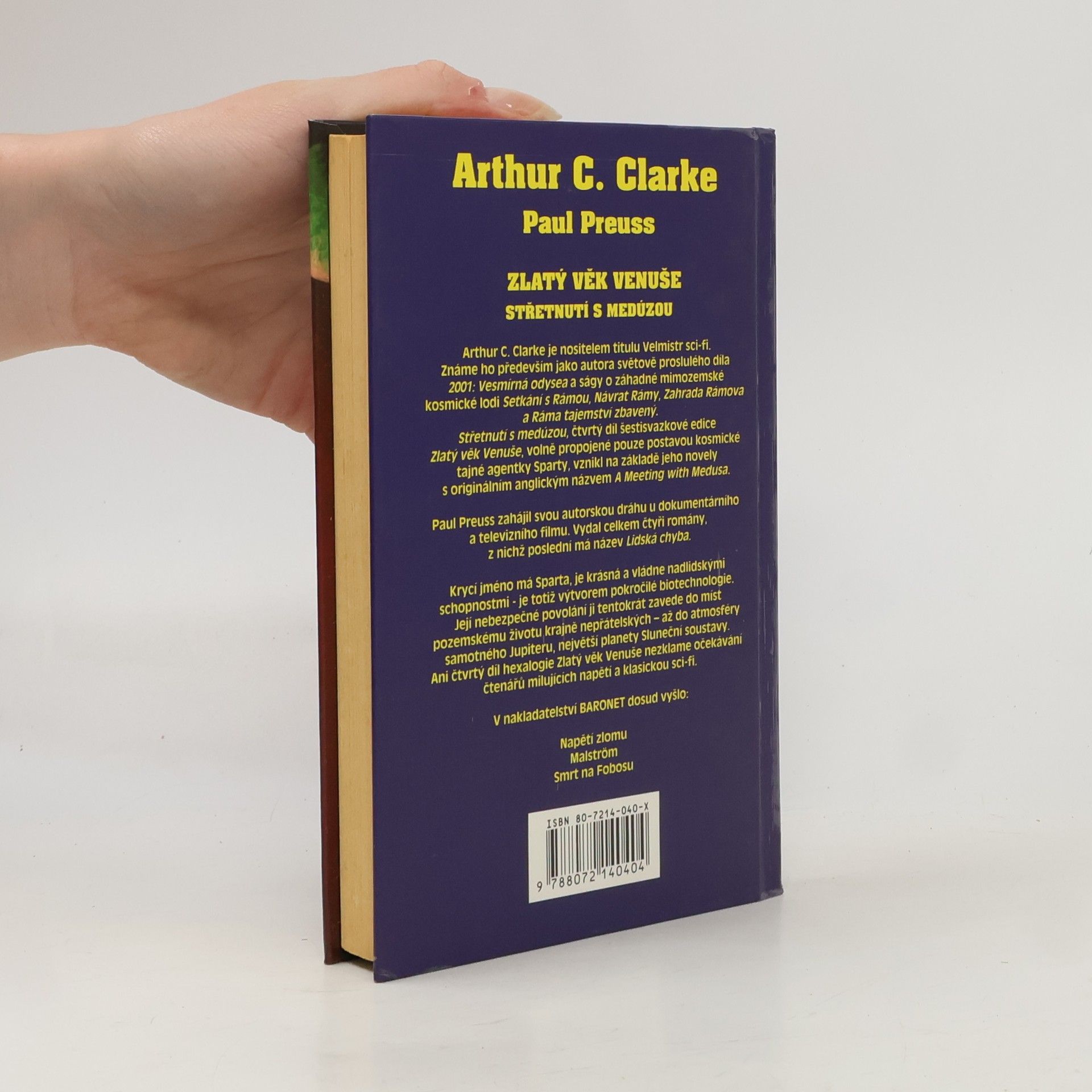 Arthur C. Clarke Zlatý věk Venuše. Střetnutí s medúzou. 4. díl.