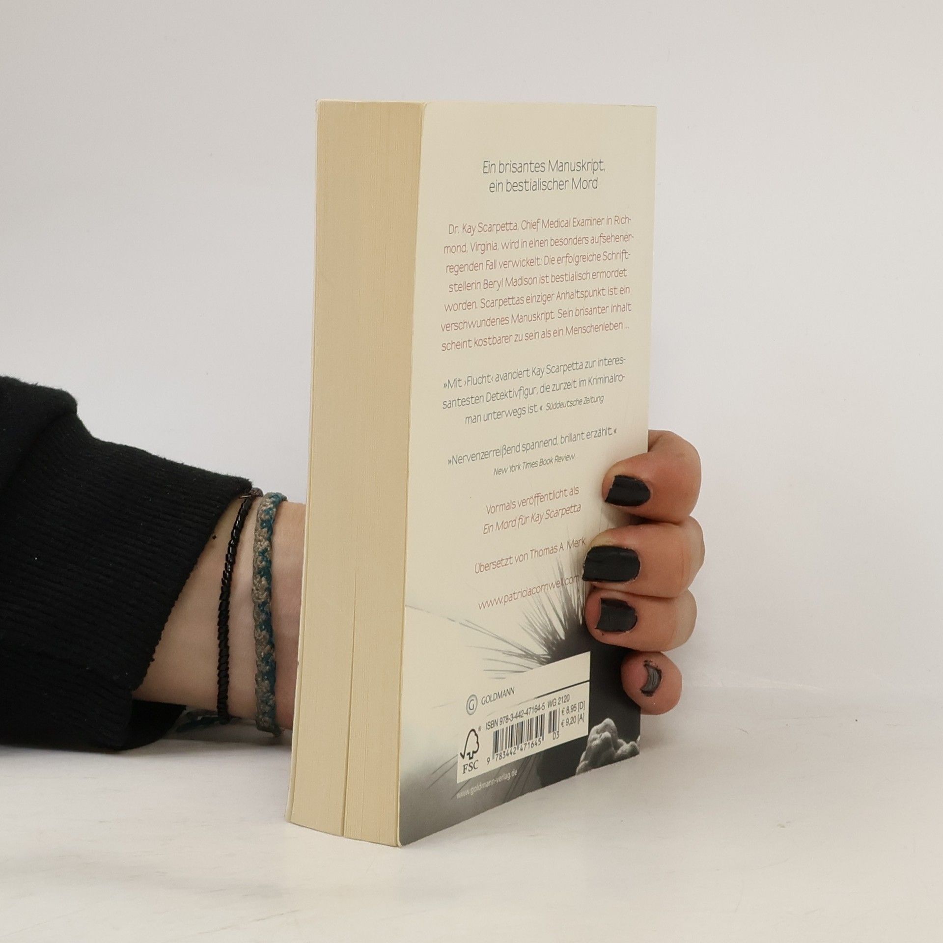 Patricia Cornwell Flucht