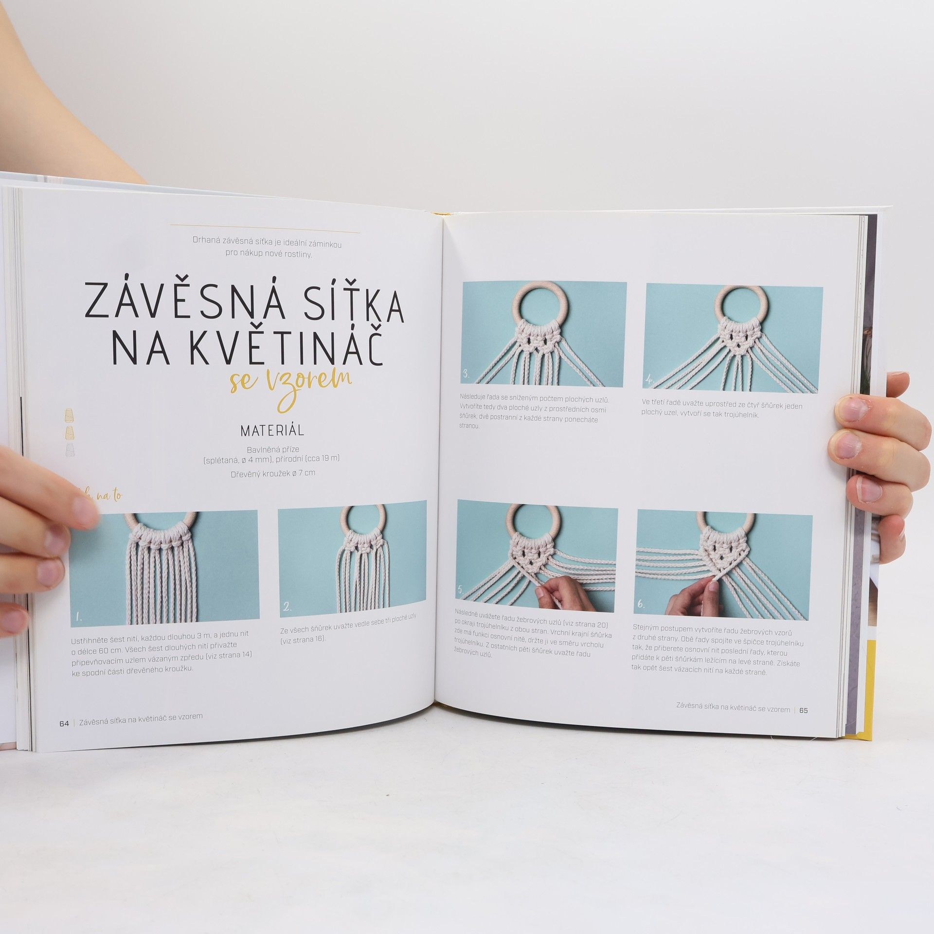 Josephine Kirsch Makramé pro začátečníky : rychlé projekty na drhání pro vás a váš domov