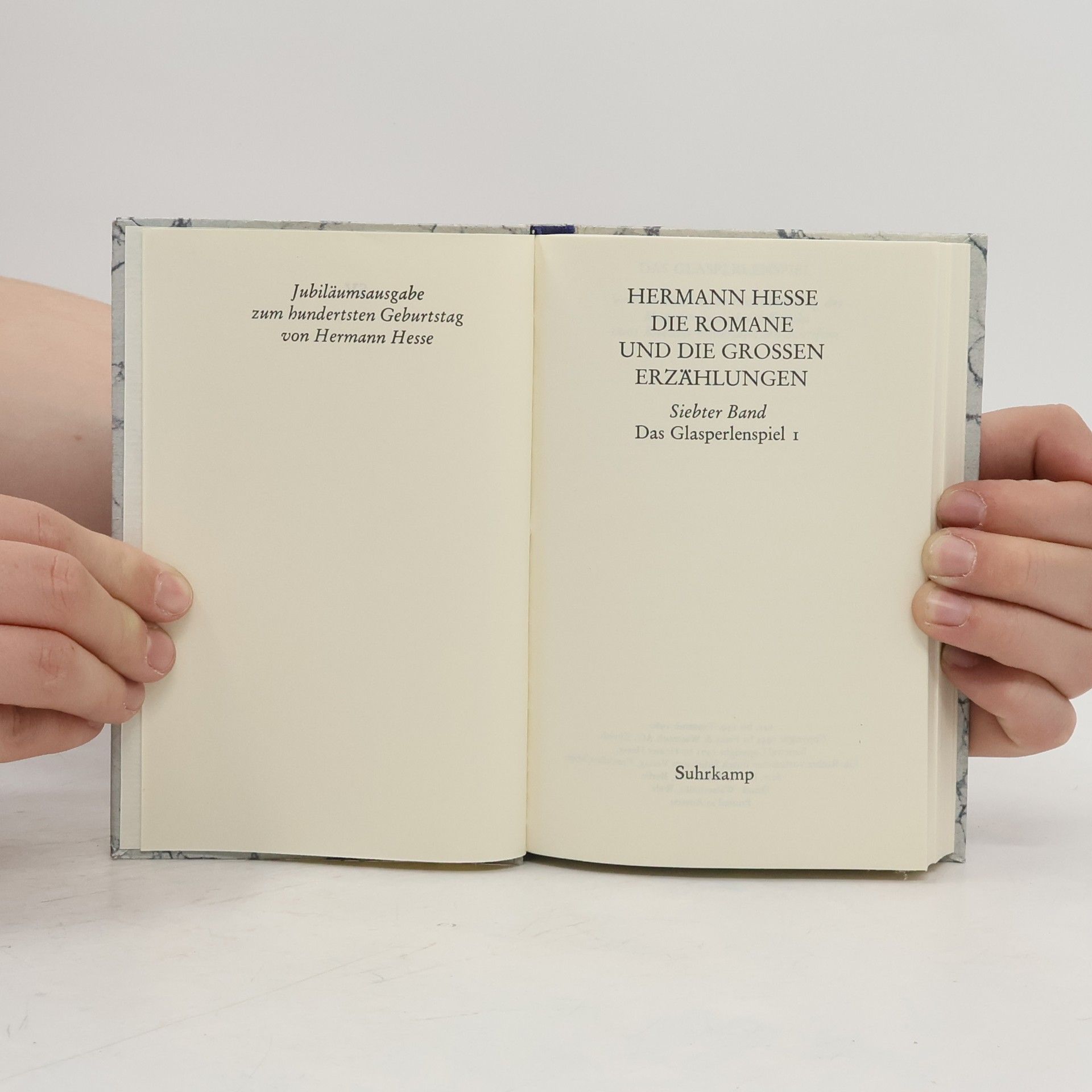 Hermann Hesse Das Glasperlenspiel I