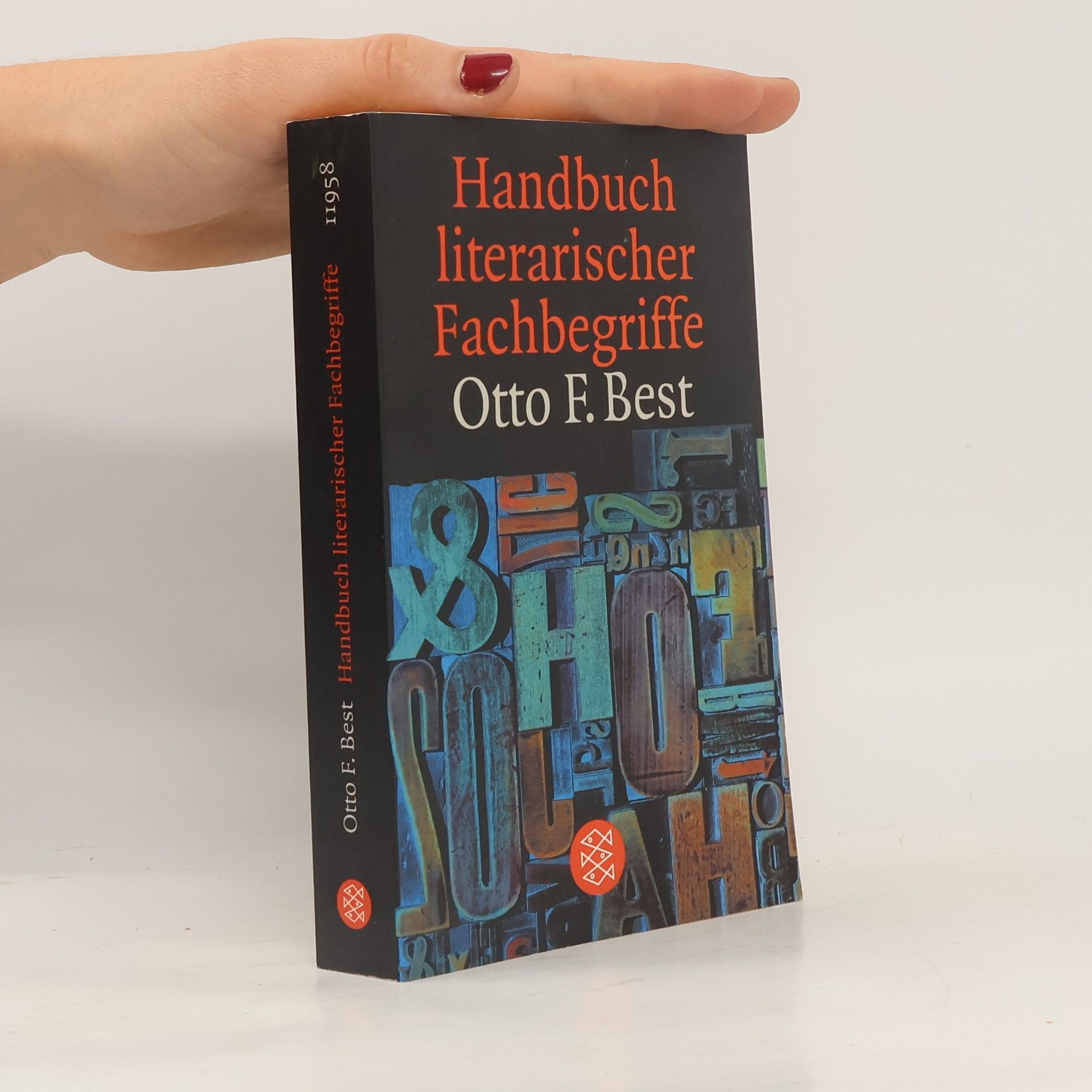 Otto F. Best Handbuch literarischer Fachbegriffe