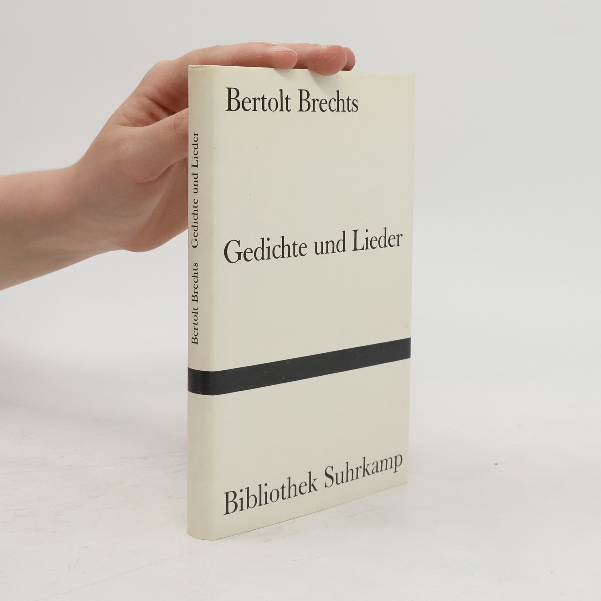 Bertolt Brecht Gedichte und Lieder