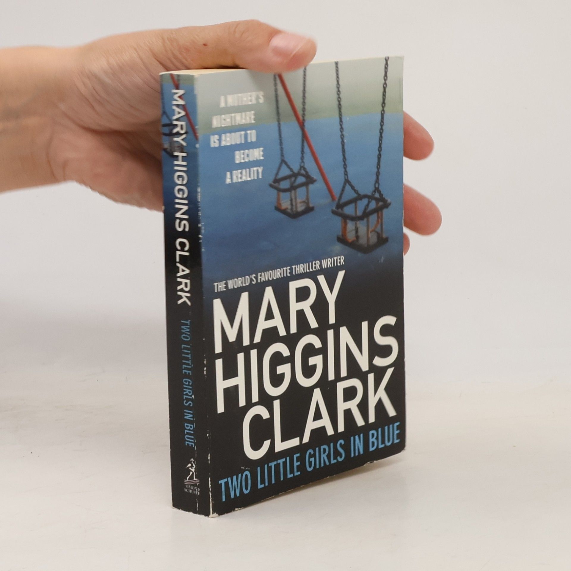 Mary Higgins Clark Two little girls in blue