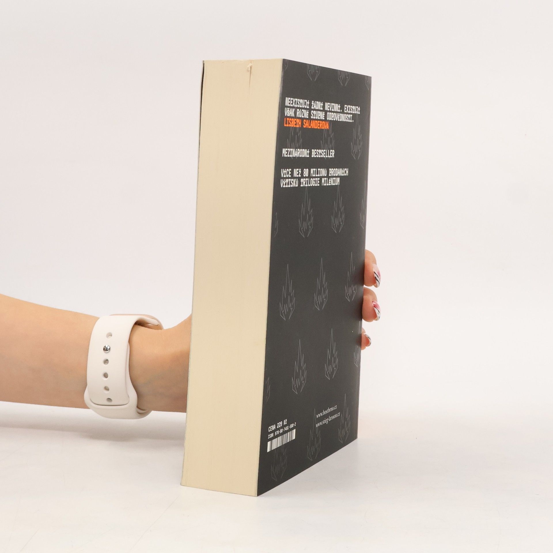 Stieg Larsson Dívka, která si hrála s ohněm