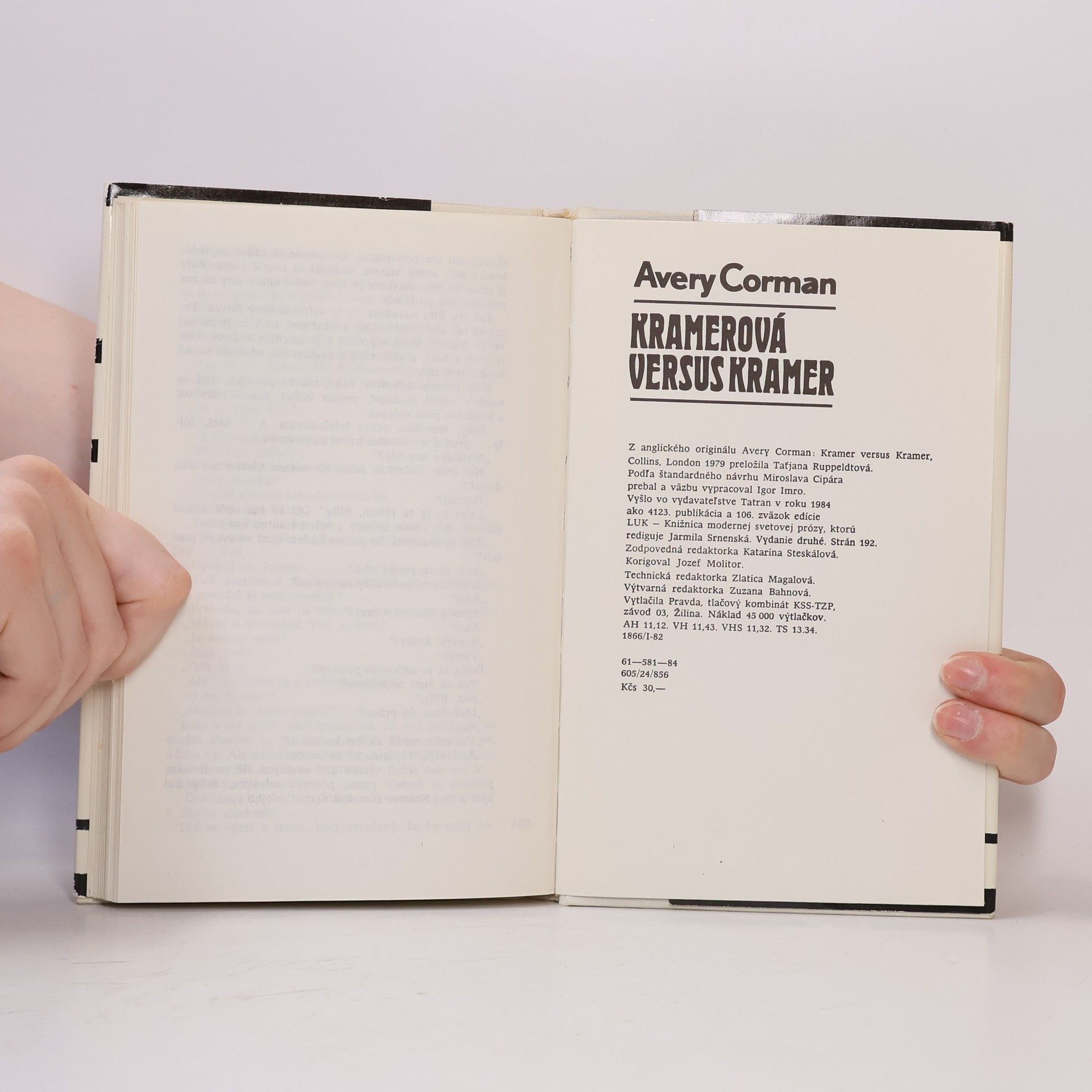 Avery Corman Kramerová versus Kramer