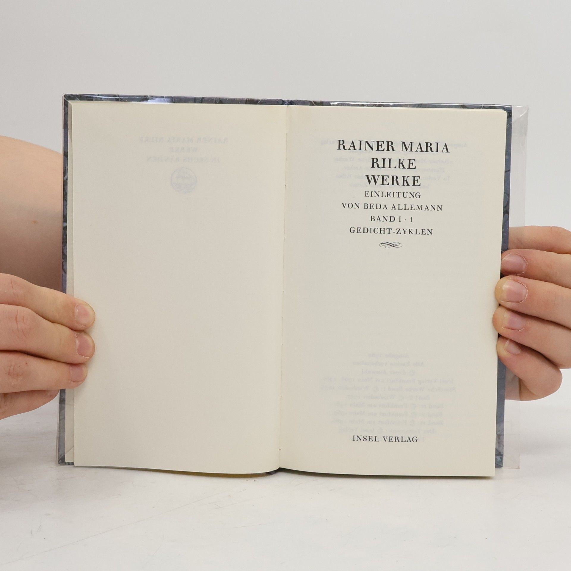 Rainer Maria Rilke Werke