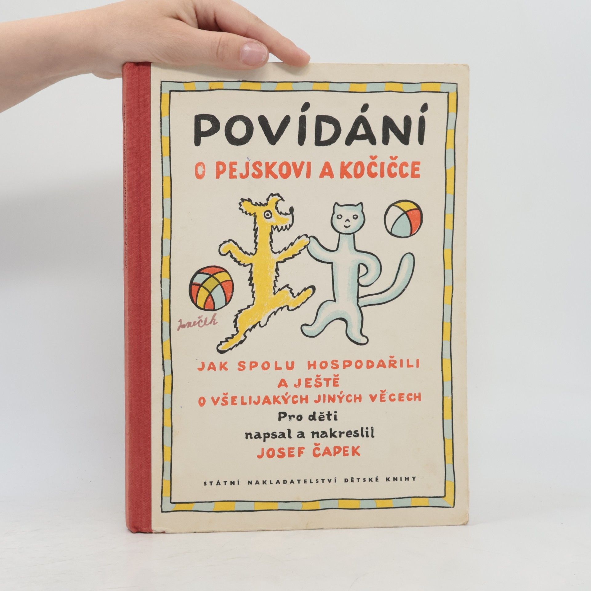 Josef Čapek Povídání o pejskovi a kočičce