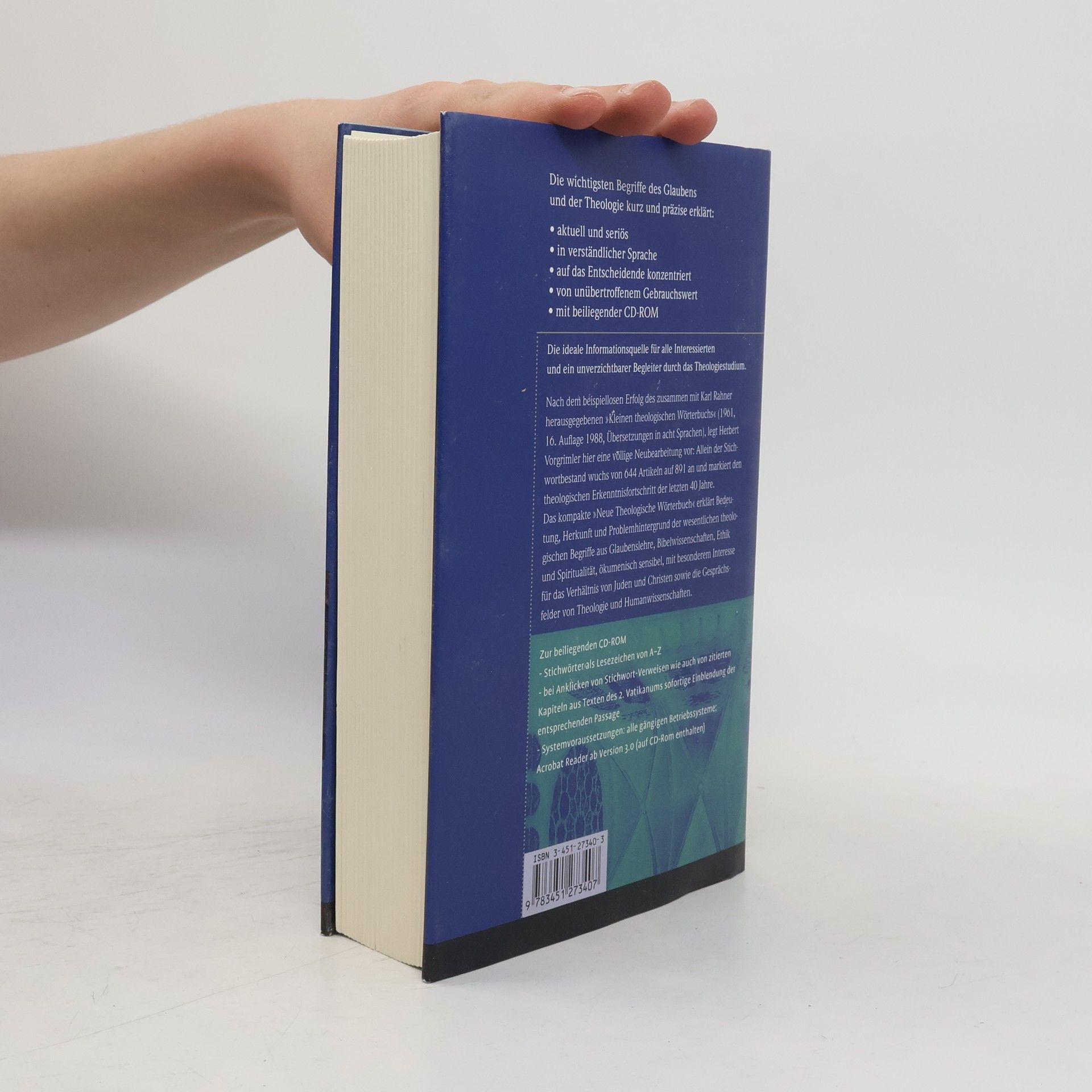 Herbert Vorgrimler Neues theologisches Wörterbuch