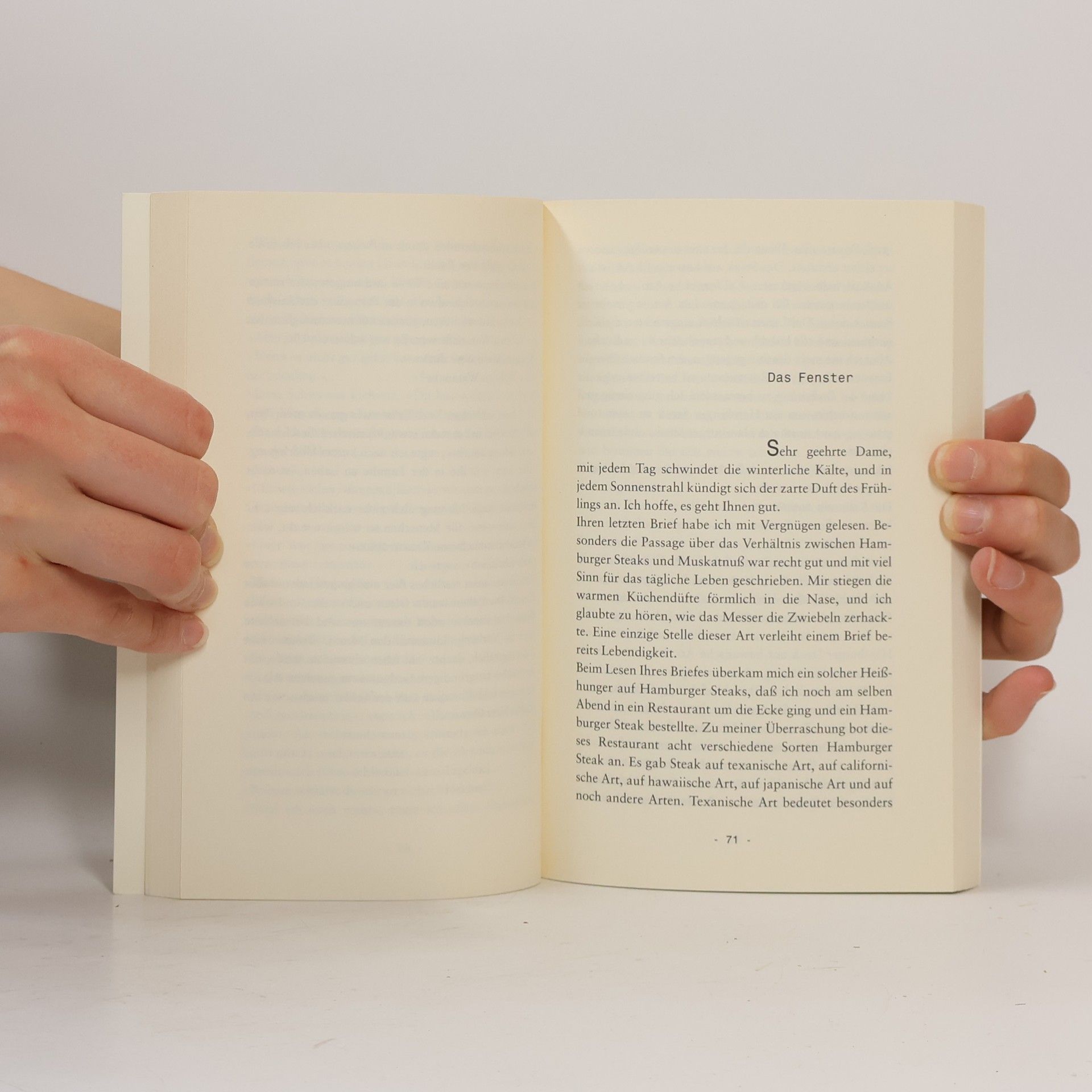 Haruki Murakami Wie ich eines schönen Morgens im April das 100%ige Mädchen sah
