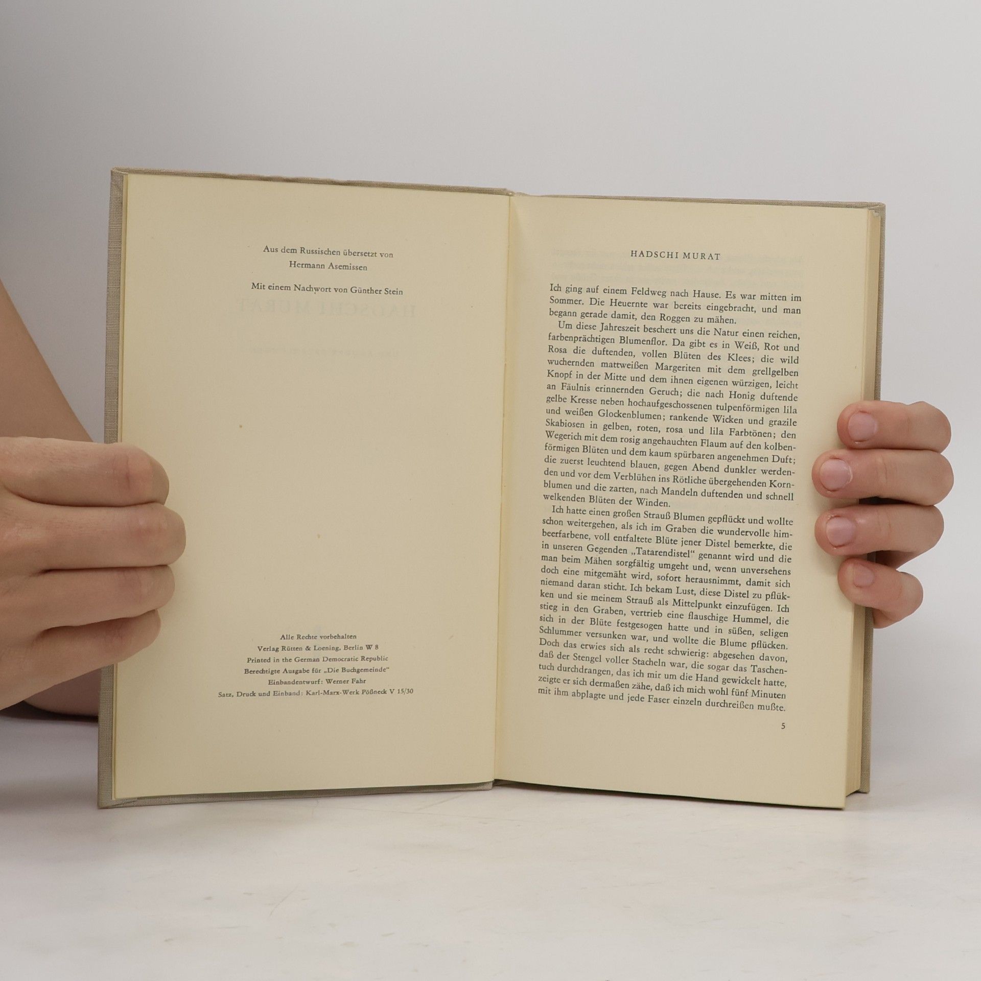 Lew Nikolajewitsch Tolstoi Hadschi murat