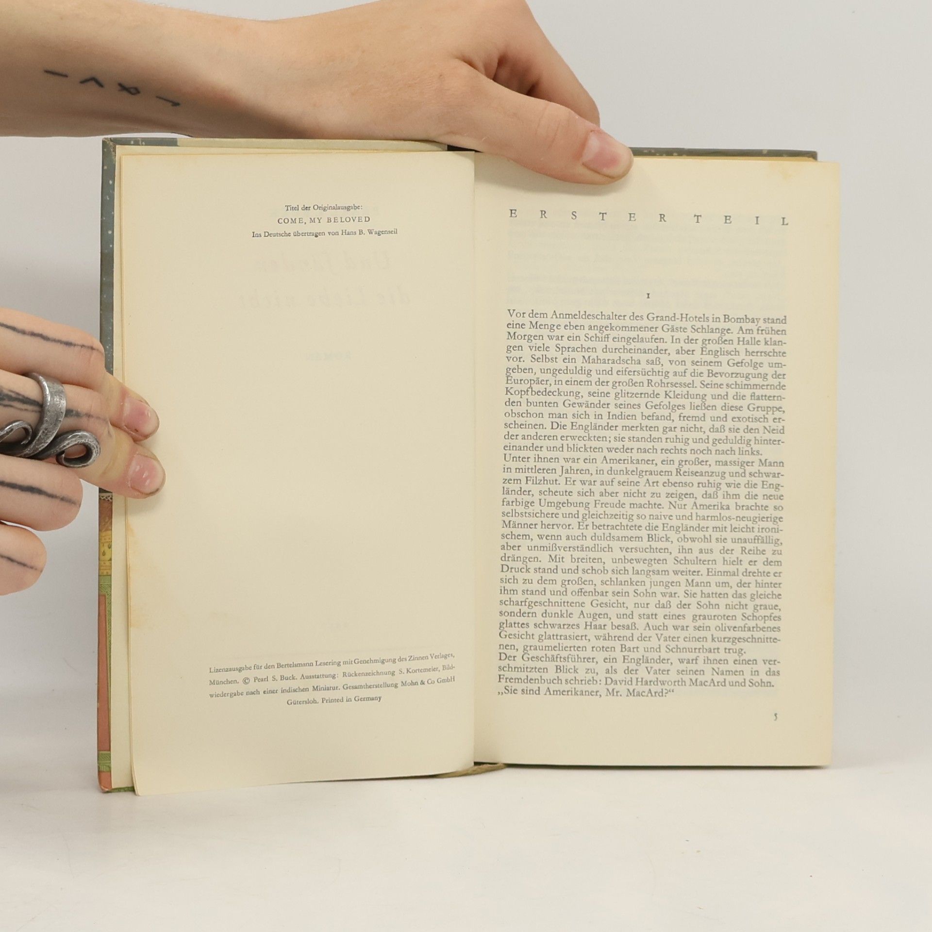 Pearl S. Buck Und fänden die Liebe nicht