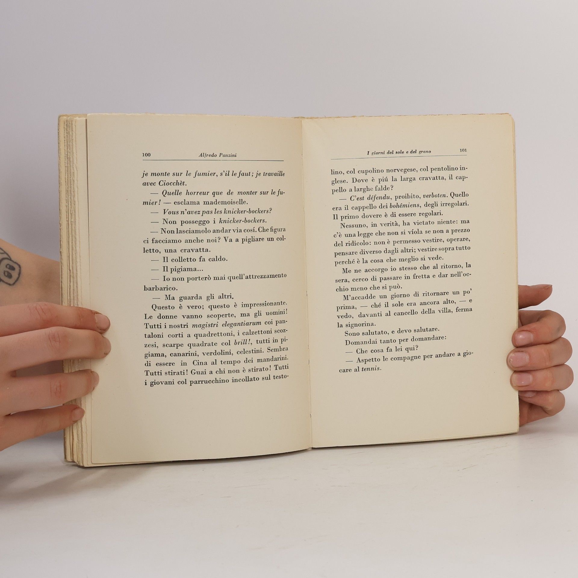 Alfredo Panzini I giorni del sole e del grano
