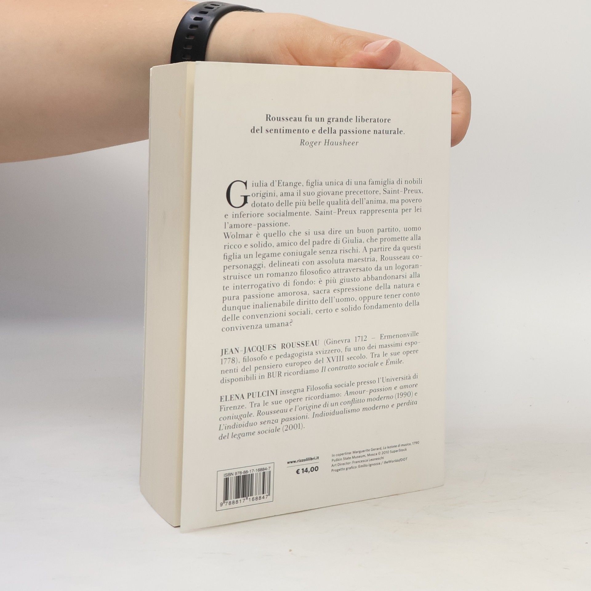 Jean Jacques Rousseau BUR Classici - 884: Giulia, o la Nuova Eloisa