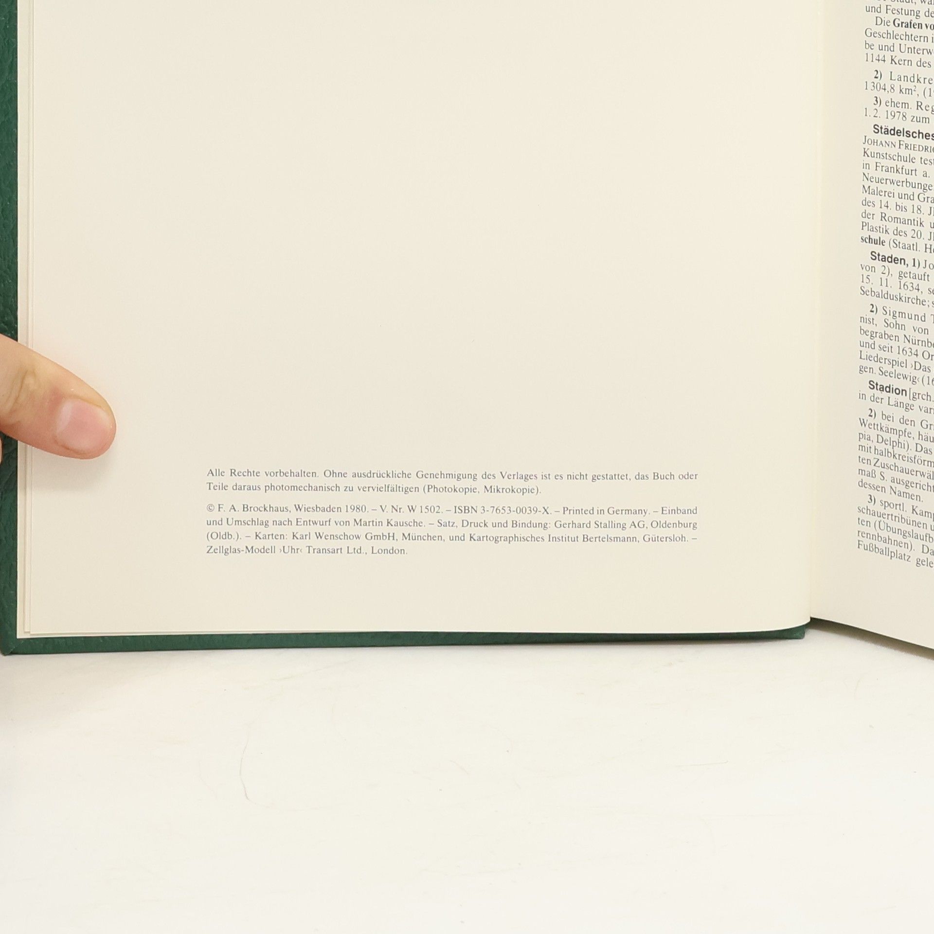 Autorenkollektiv Der grosse Brockhaus 11. Stad-Vej