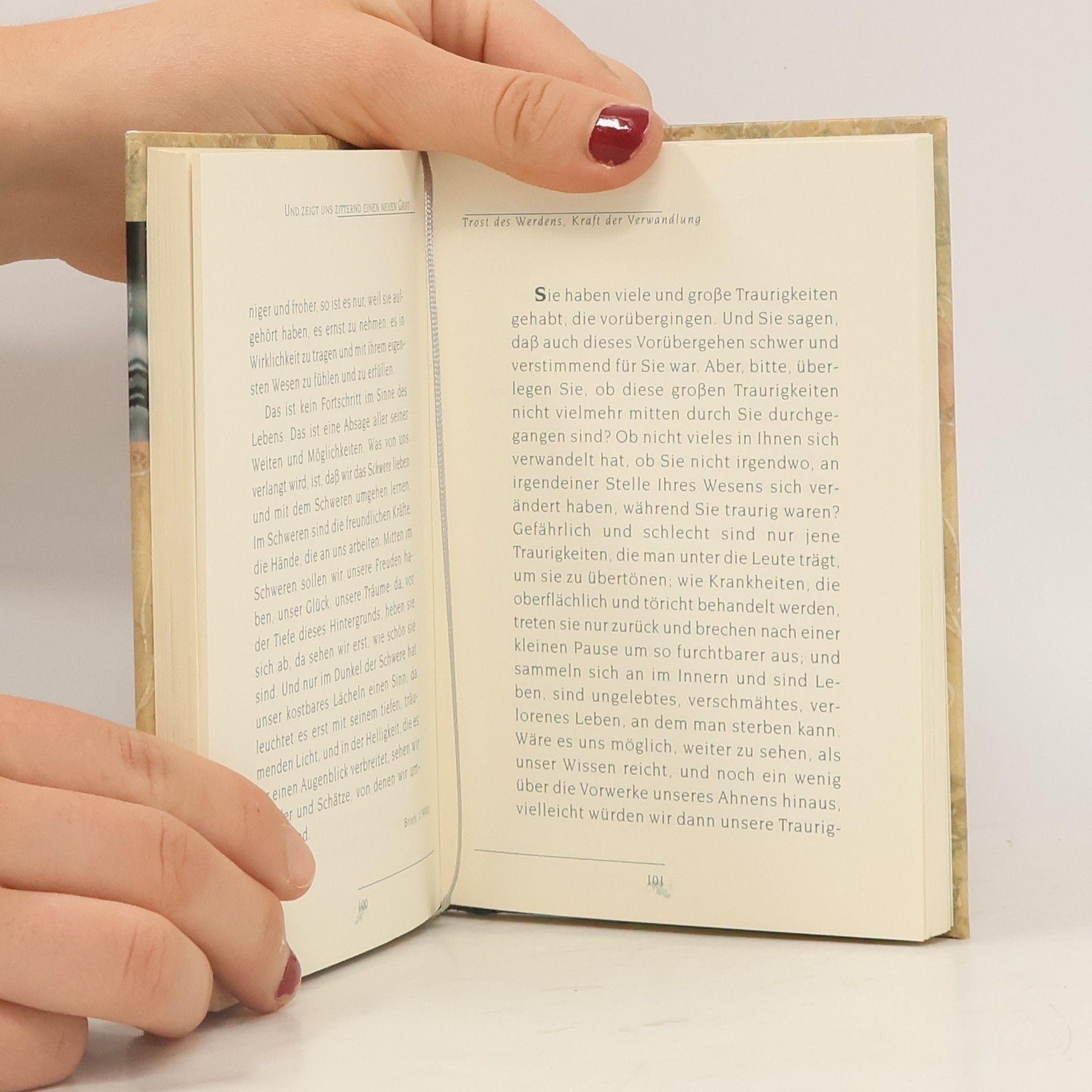 Rainer Maria Rilke Worte, die verwandeln. Hrsg. u. eingel. v. Adelheid Nießen