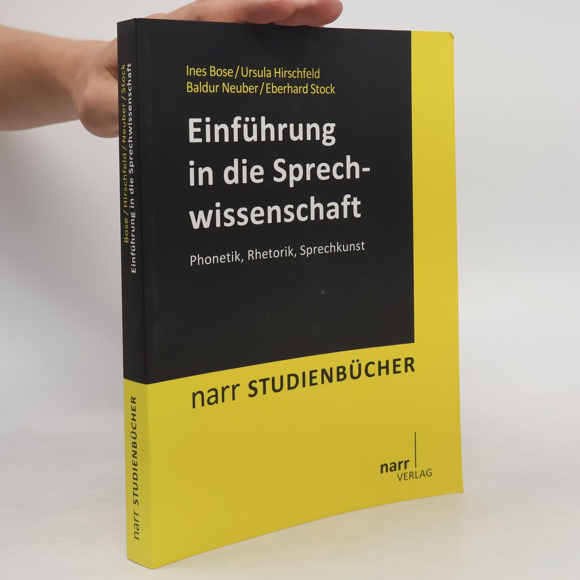 Baldur Neuber Narr Studienbücher: Einführung in die Sprechwissenschaft