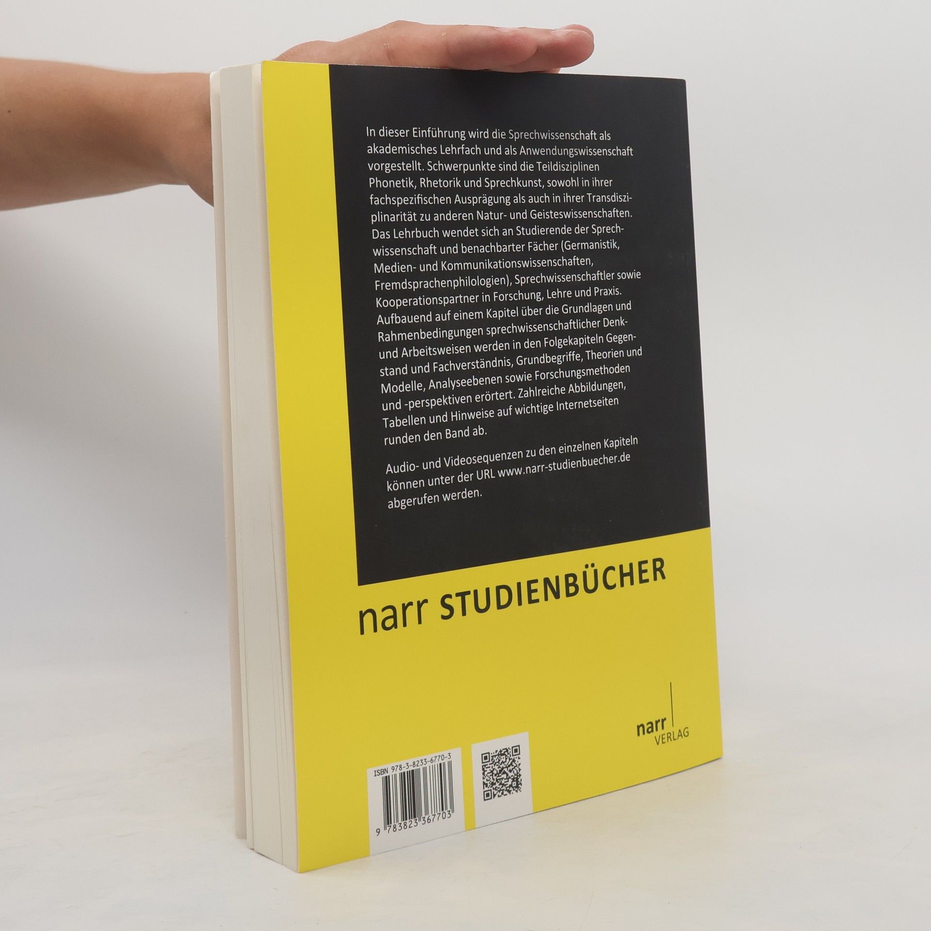 Ines Bose Narr Studienbücher: Einführung in die Sprechwissenschaft