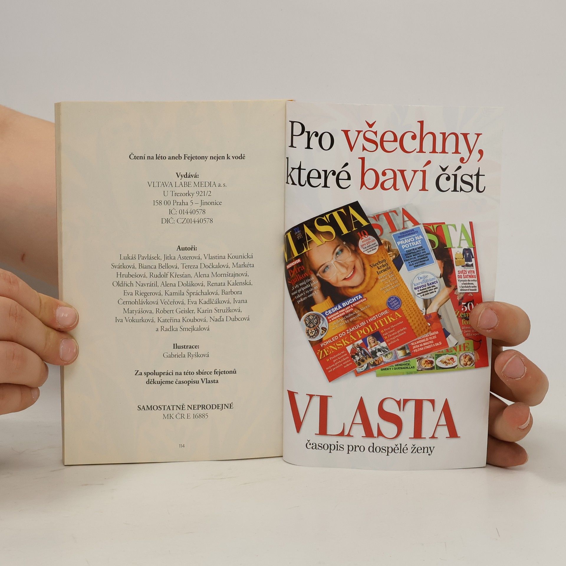 Kolektiv autorů Čtení na léto aneb Fejetony nejen k vodě
