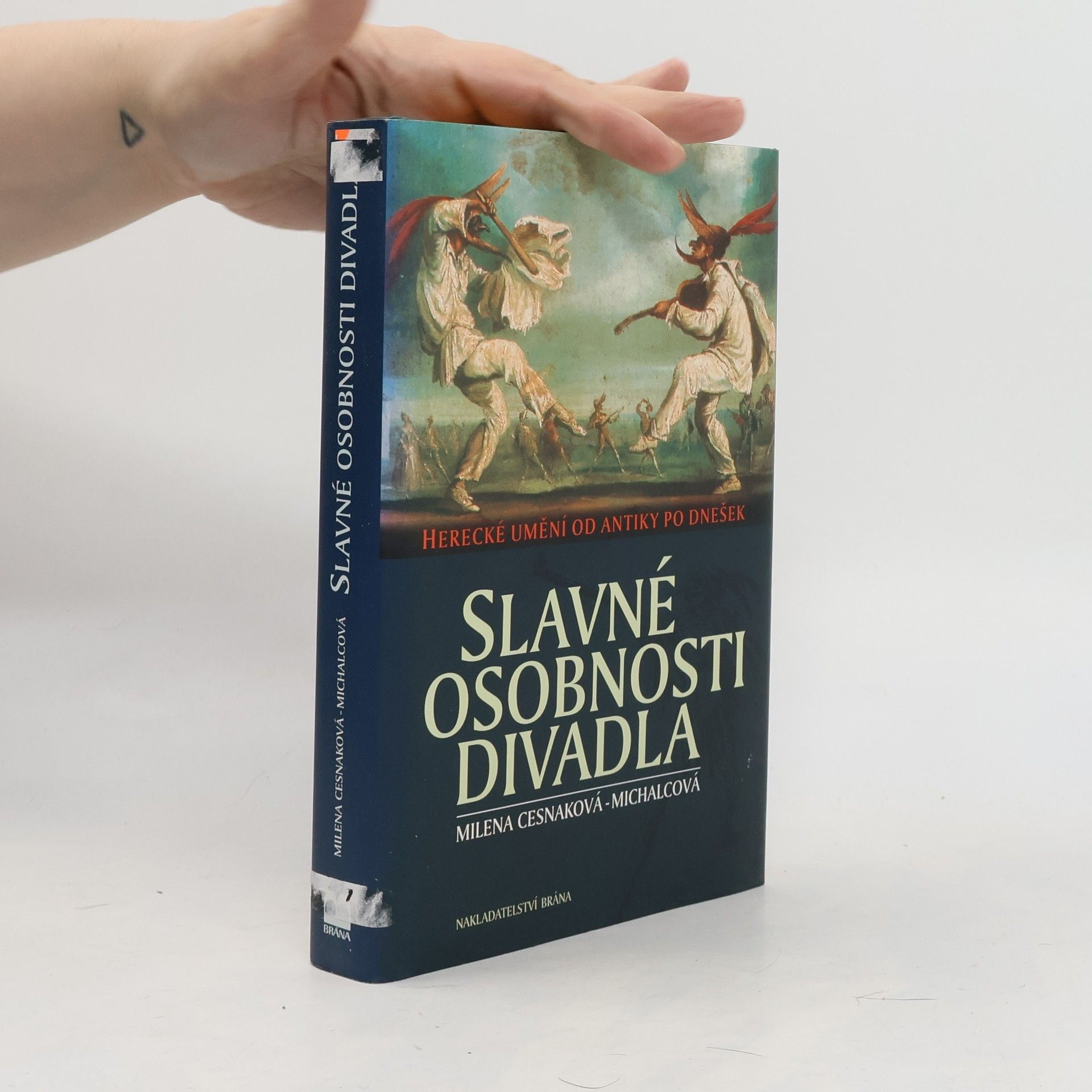 Milena Cesnaková-Michalcová Slavné osobnosti divadla: Herecké umění od antiky po dnešek
