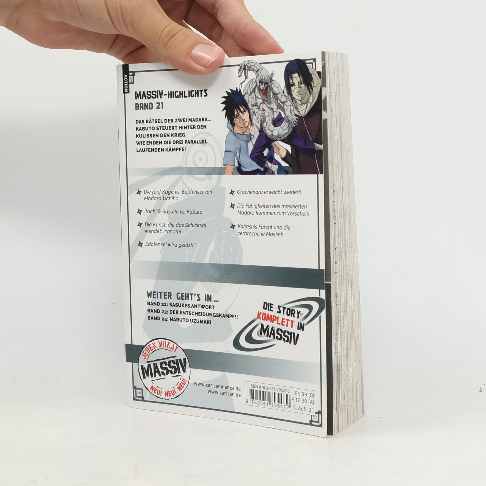 Masashi Kishimoto NARUTO Massiv 21