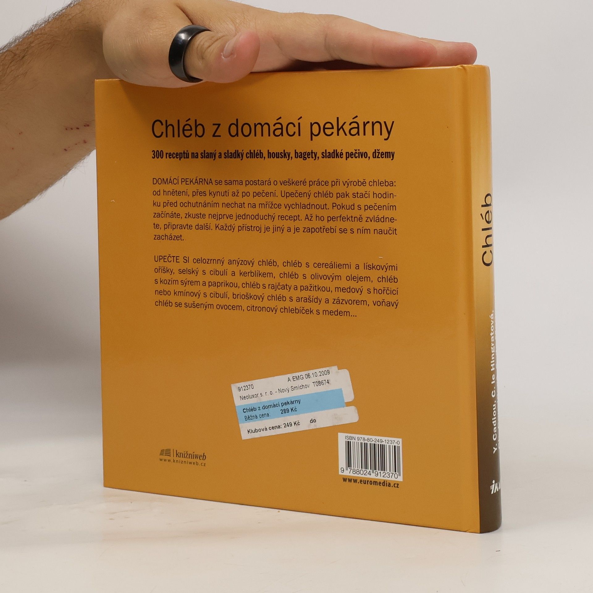 Yvan Cadiou Chléb z domácí pekárny