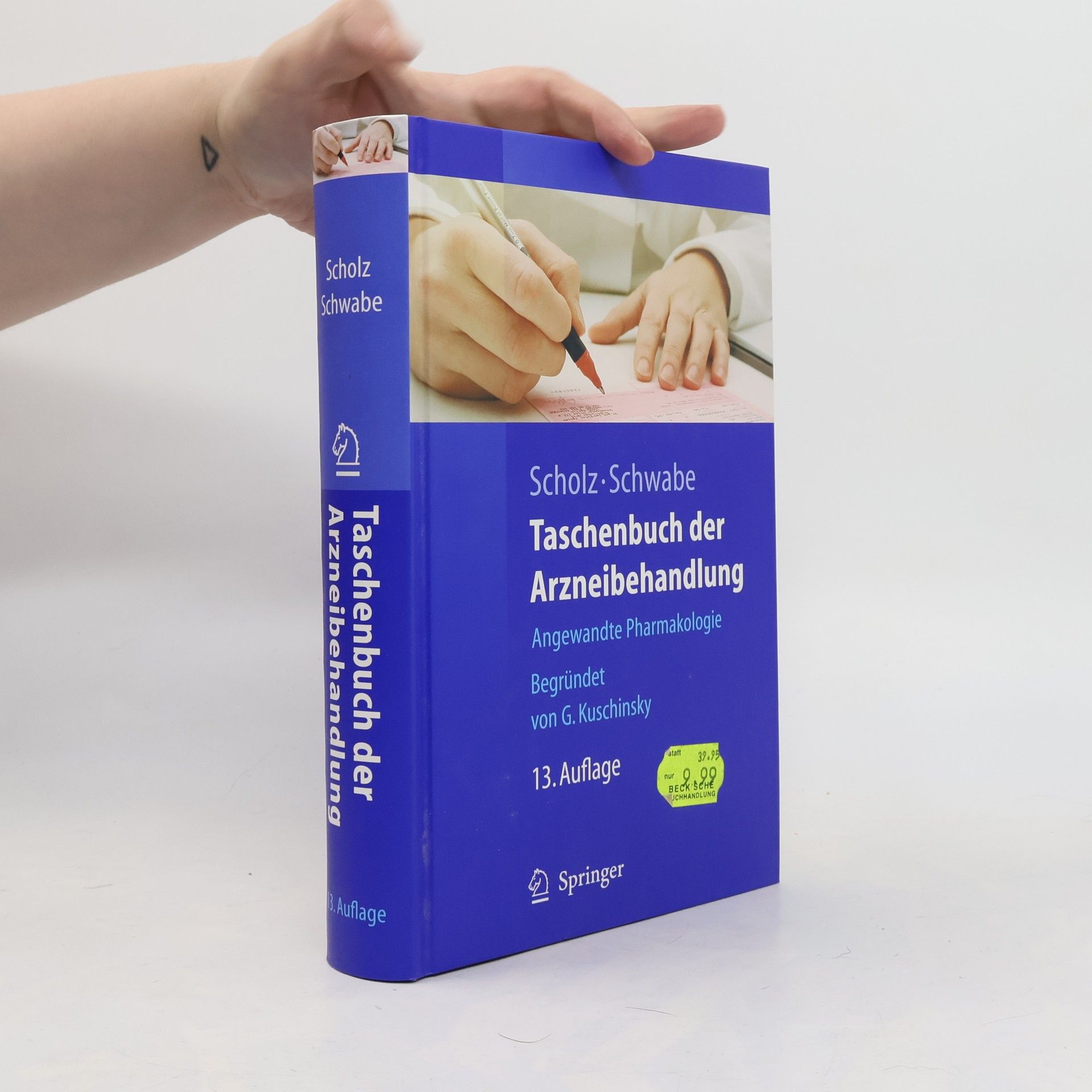 Hasso Scholz Taschenbuch der Arzneibehandlung