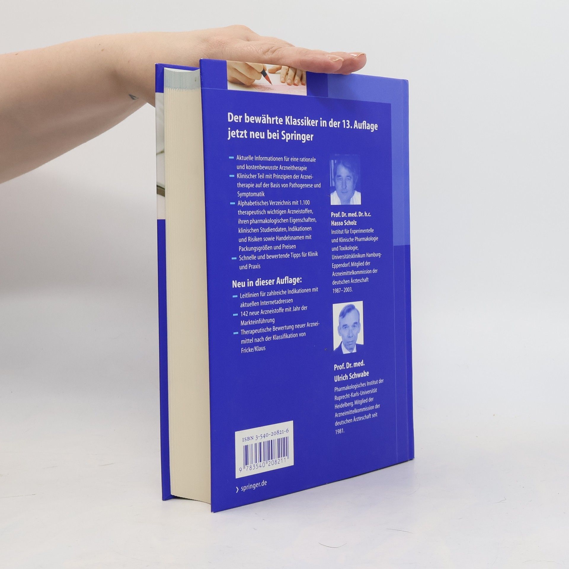 Hasso Scholz Taschenbuch der Arzneibehandlung