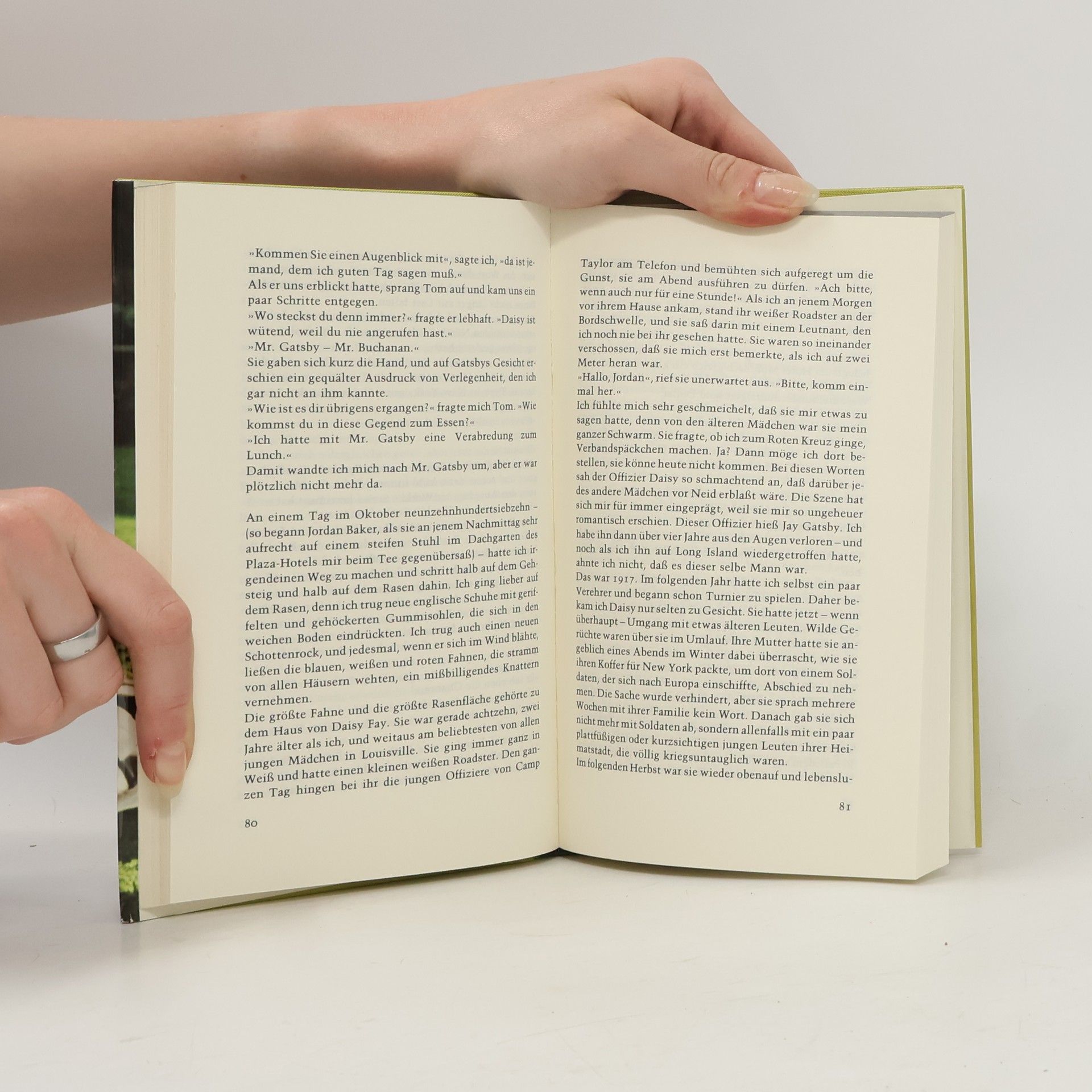 F. Scott Fitzgerald Der Grosse gatsby