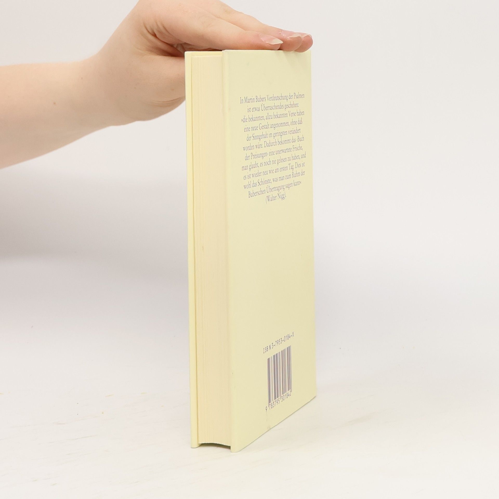 Martin Buber Das Buch der Preisungen