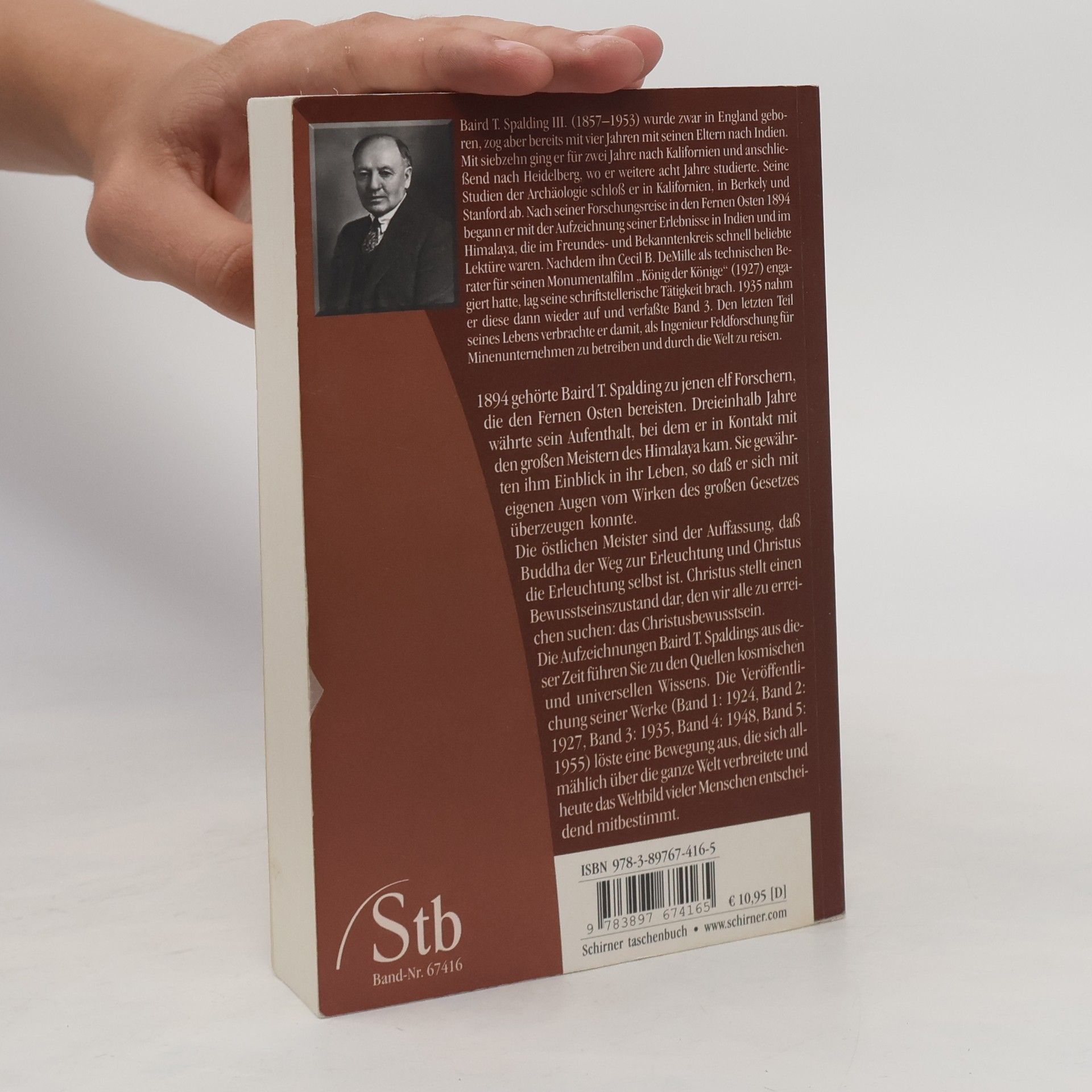 Baird Thomas Spalding Leben und Lehren der Meister in fernen Osten. Band 1-3