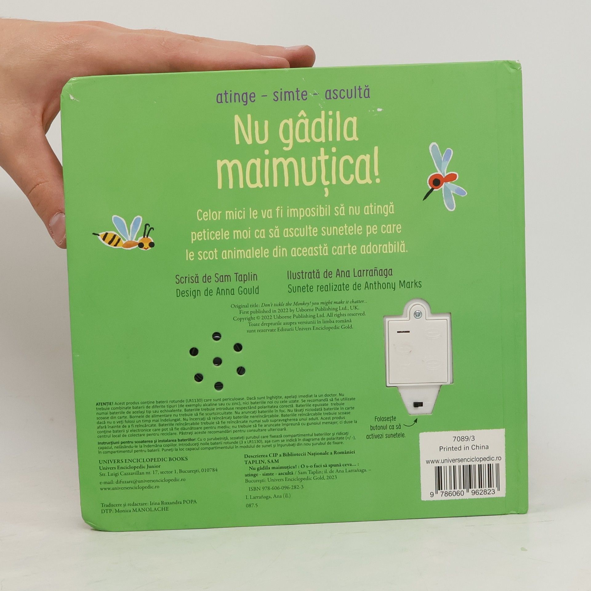 Sam Taplin Nu gâdila maimuțica!