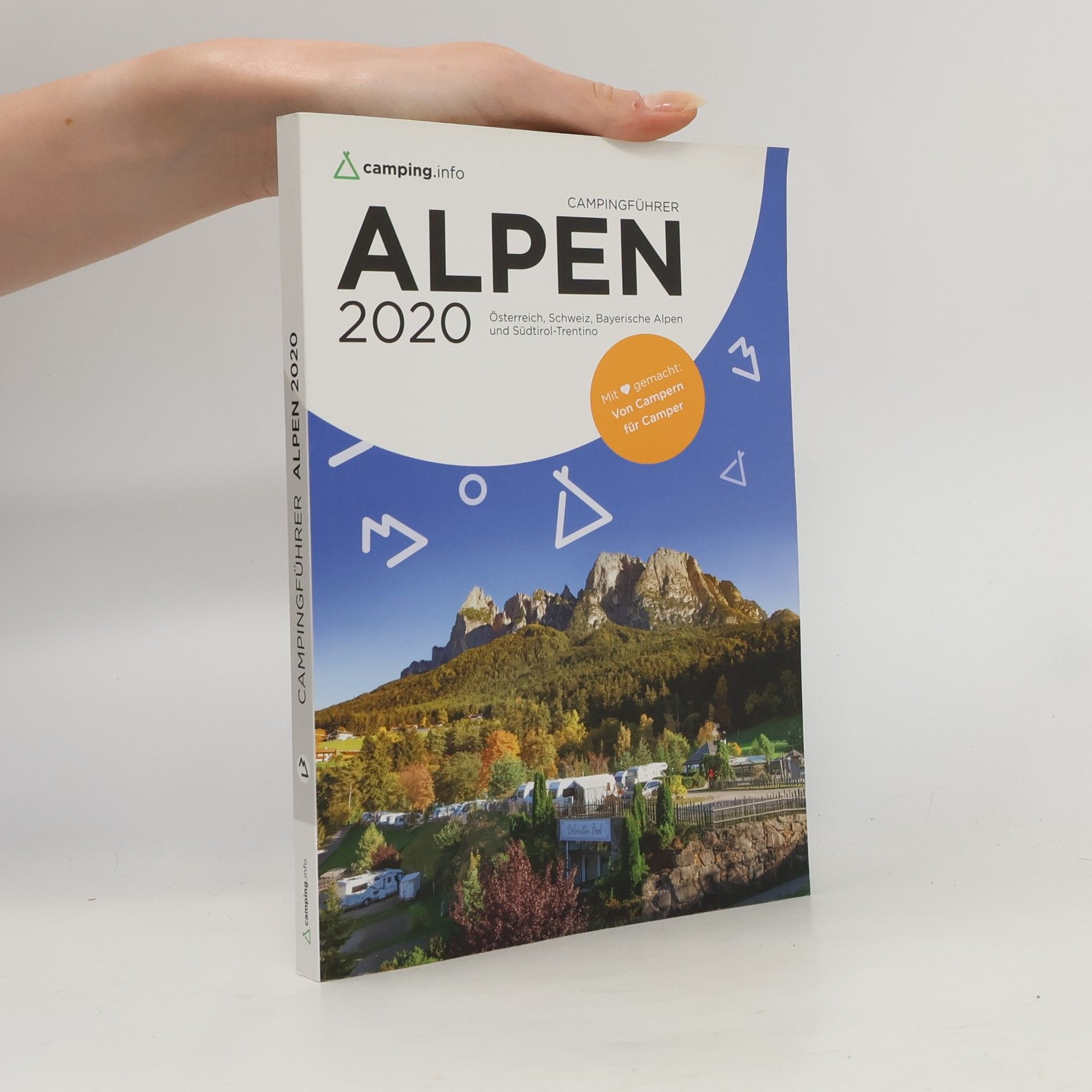 Kolektiv autorů Campingführer Alpen 2020