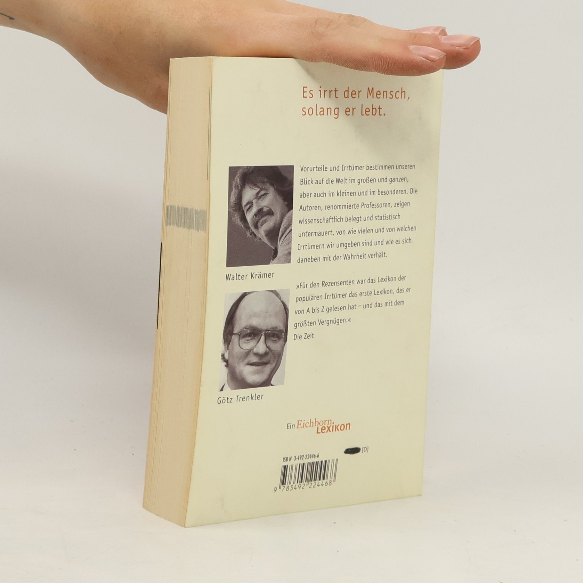 Walter Krämer Lexikon der populären Irrtümer