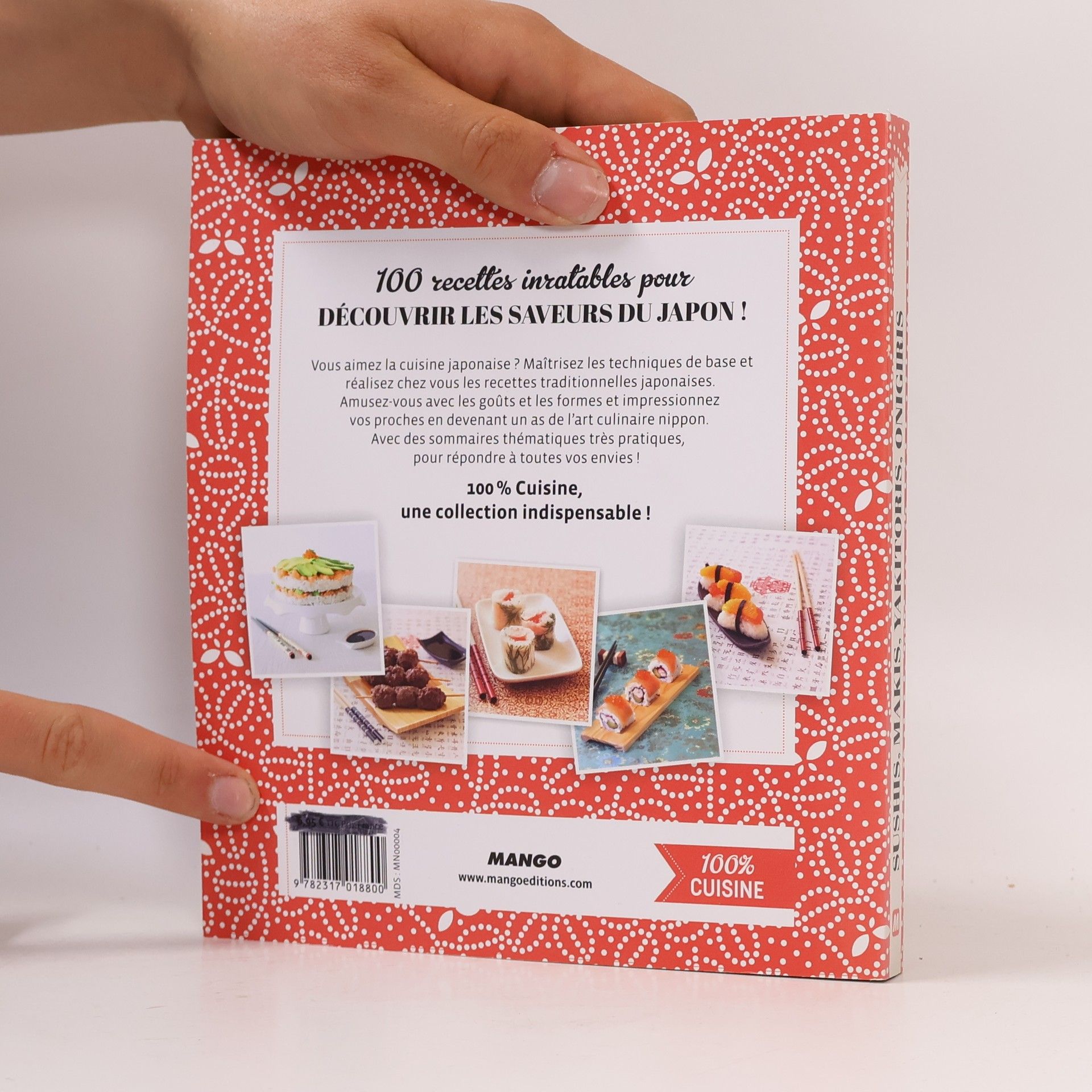Marie-Laure Tombini Sushis, Makis, Yakitoris, Onigiris: 100 recettes inratables