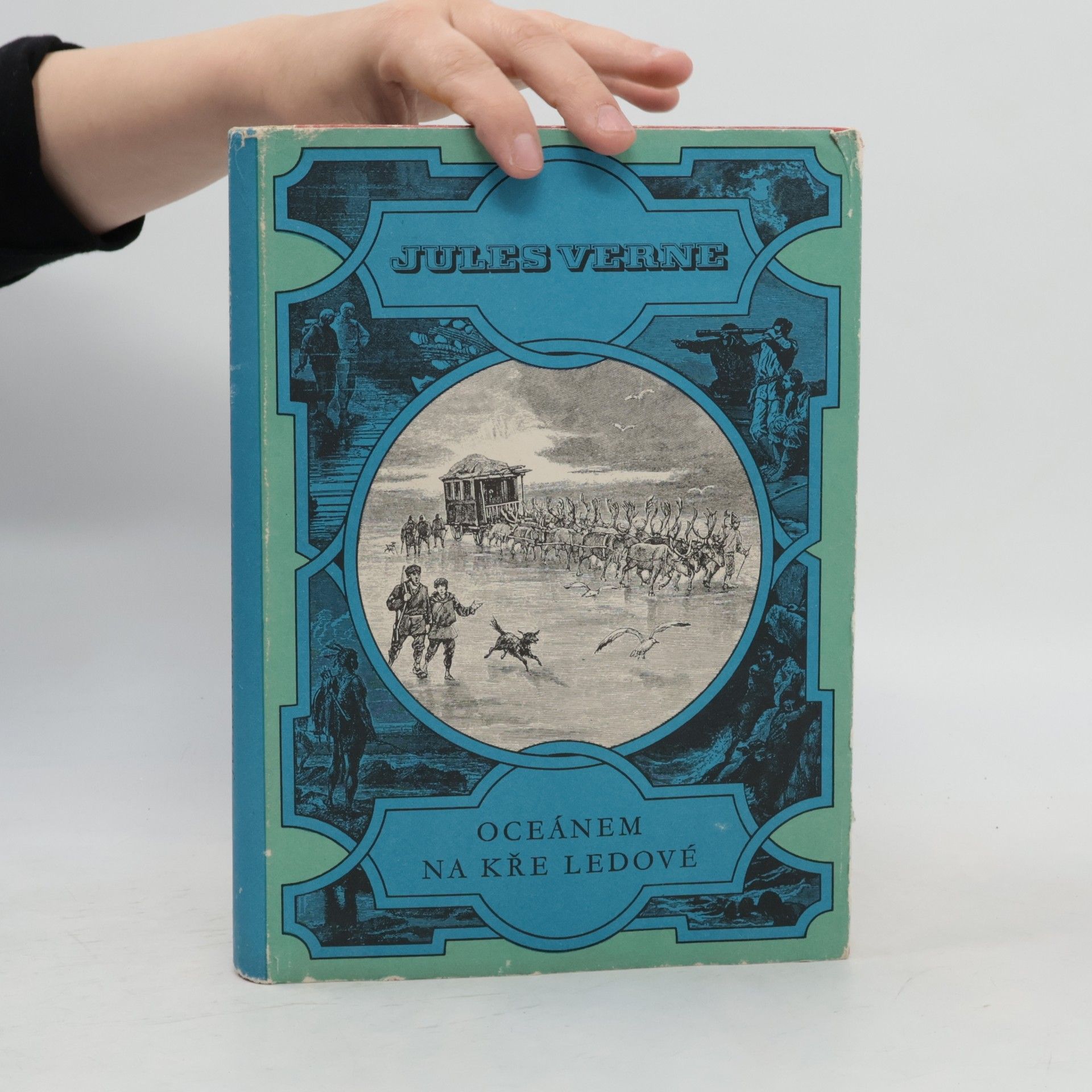Jules Verne Oceánem na kře ledové