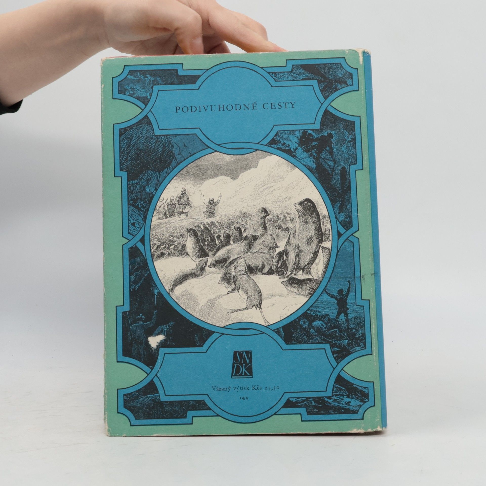 Jules Verne Oceánem na kře ledové
