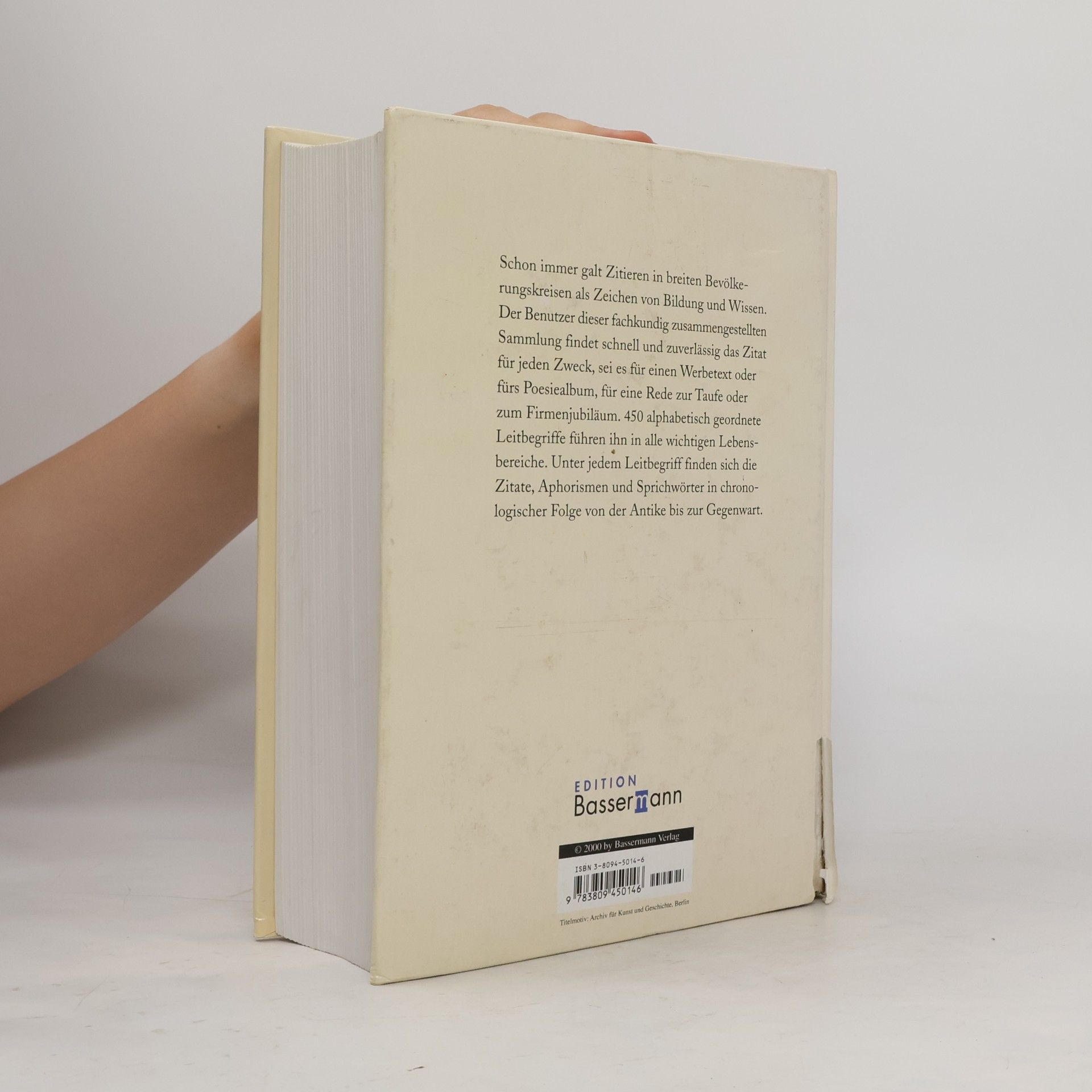 Hans Horst Skupy Das grosse Handbuch der Zitate