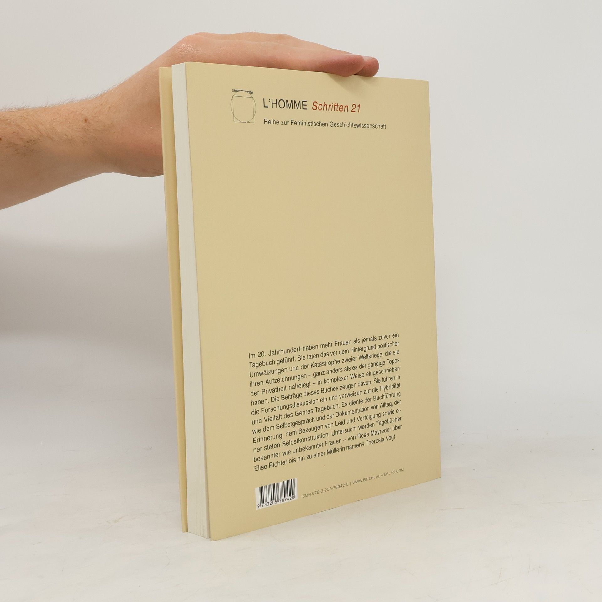 Li Gerhalter L'Homme Schriften - 21: Krieg - Politik - Schreiben
