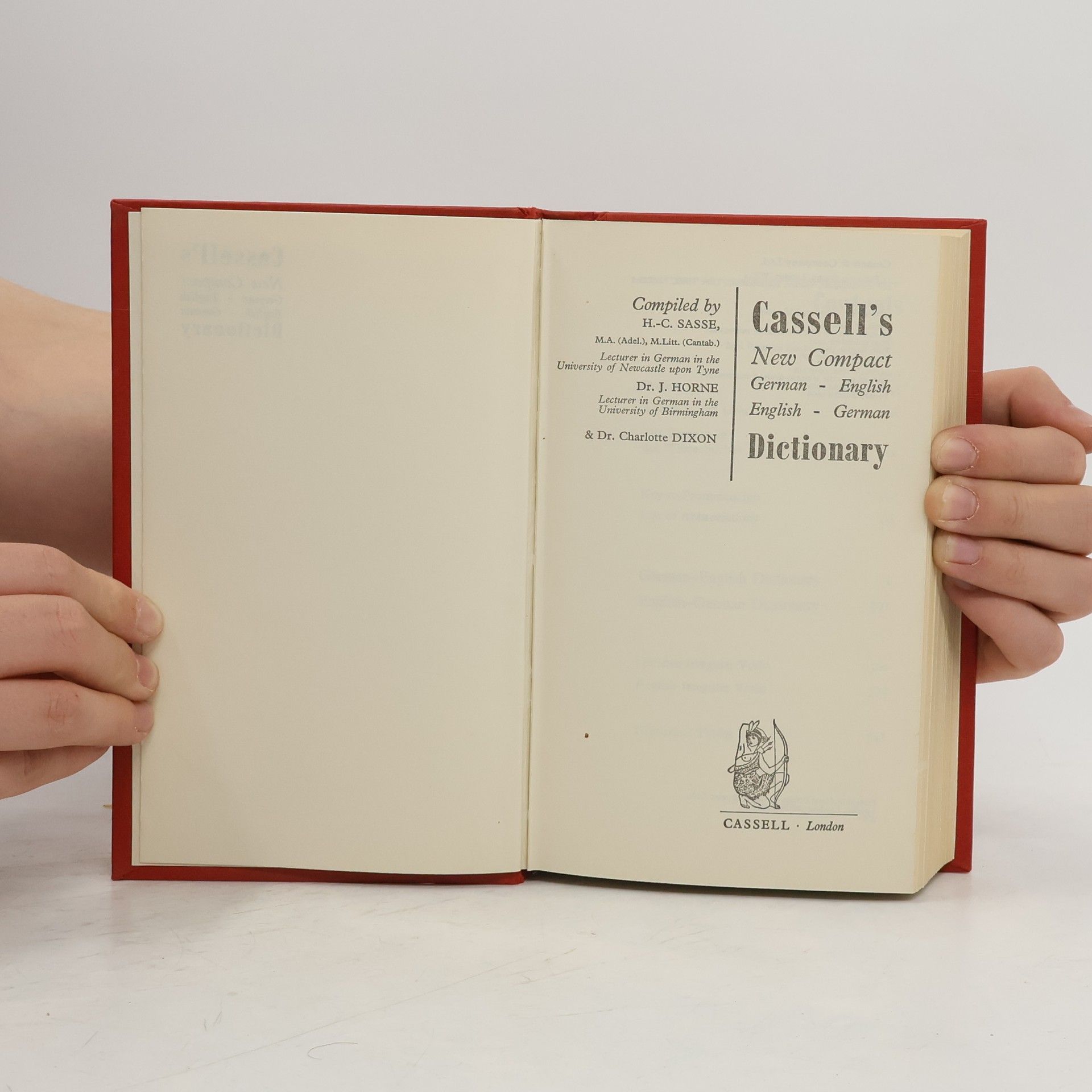 Autorenkollektiv Cassell's New Compact German-English English-German Dictionary