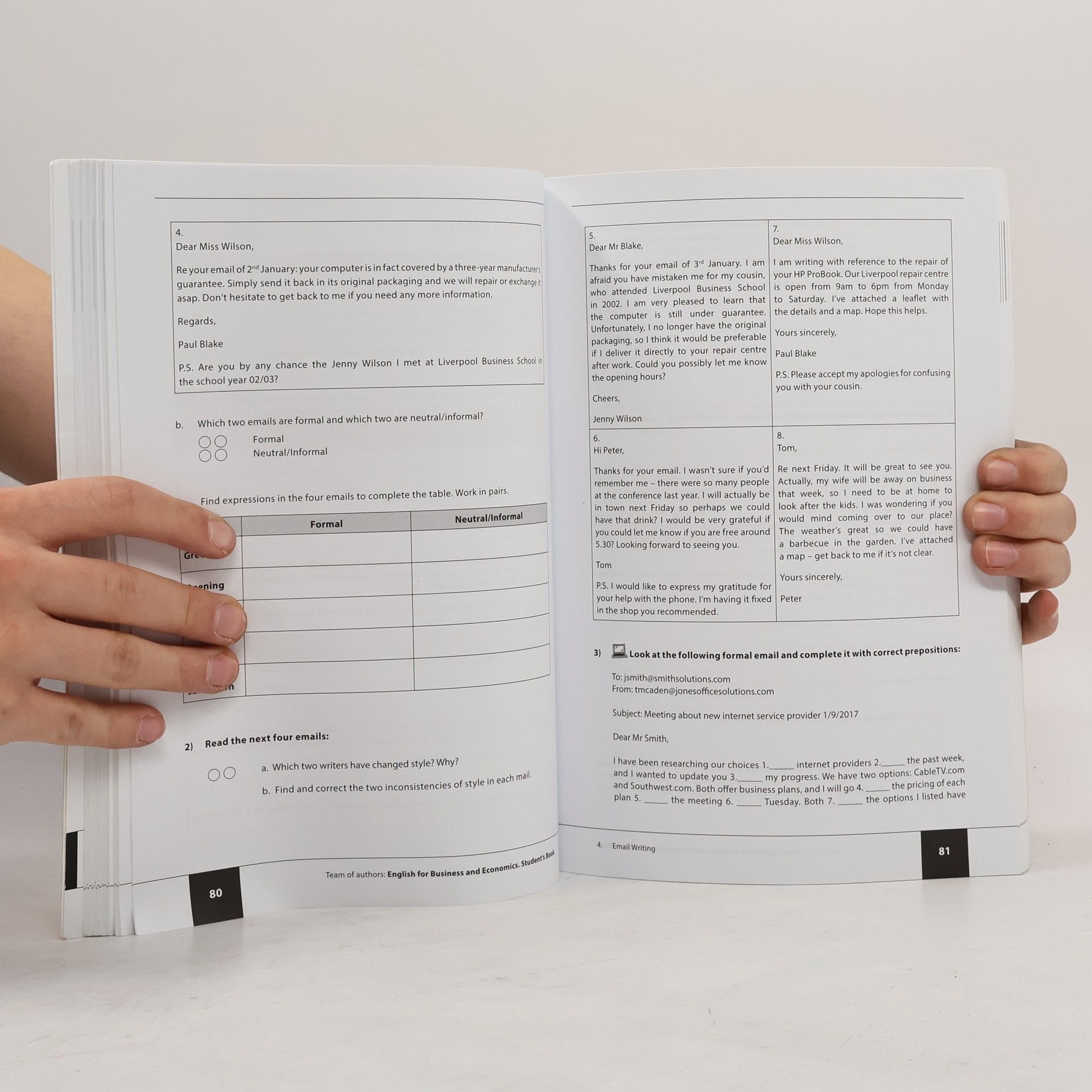 Helena Čapková English for Business and Economics. Student’s Book